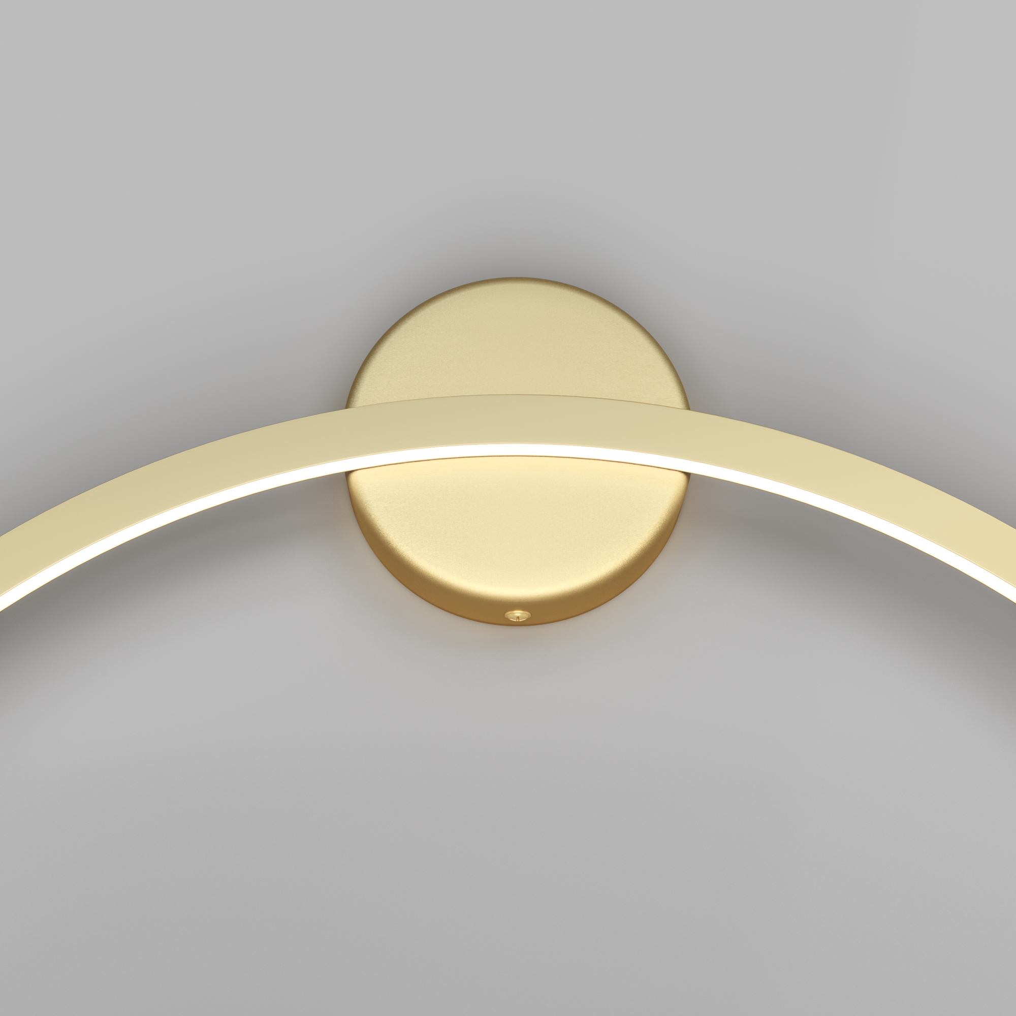 Настенный светодиодный светильник кольцо Maytoni Halo MOD005WL-L46BSK