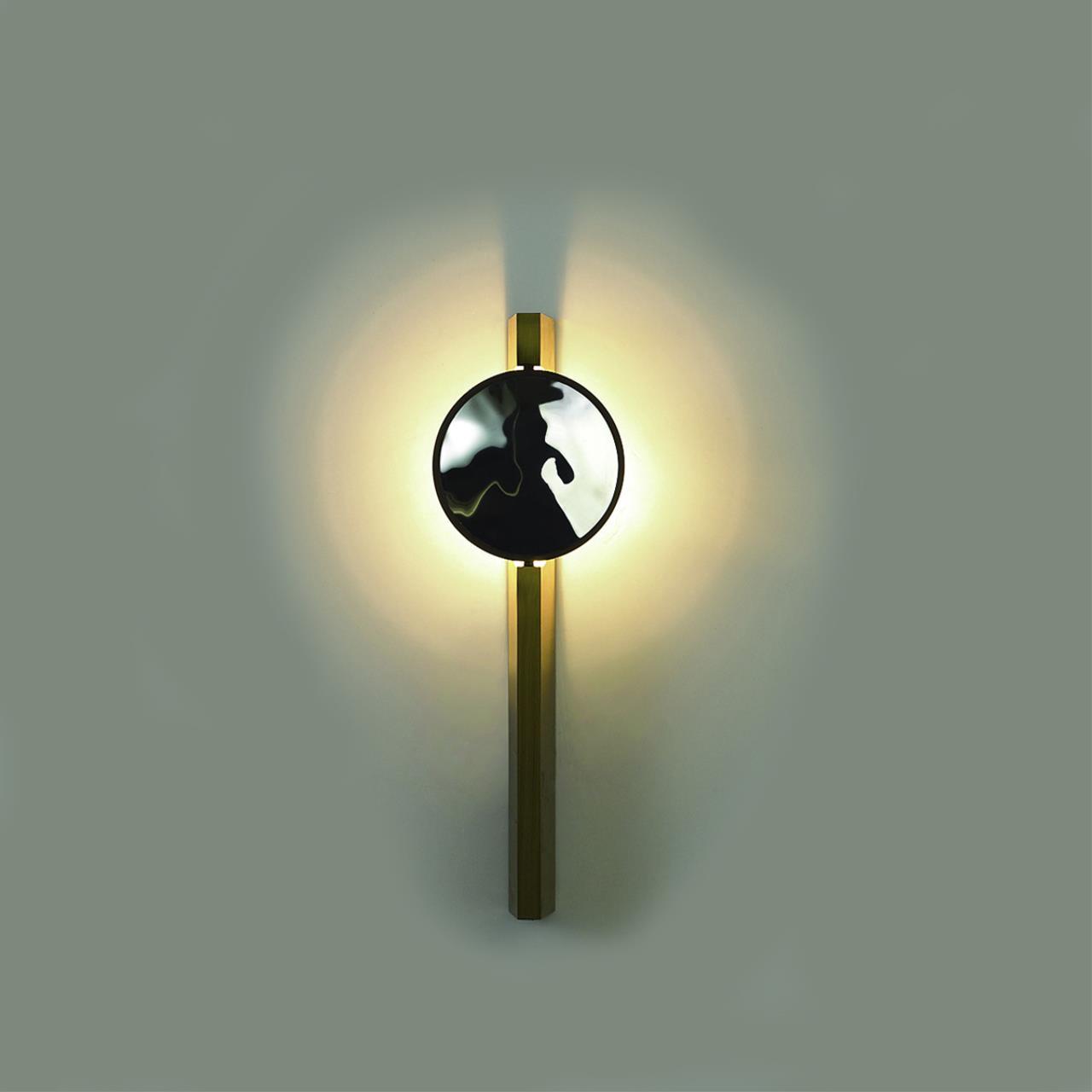 Настенный светильник в стиле Каустика Odeon Light  REFLECTION 7096/3WL