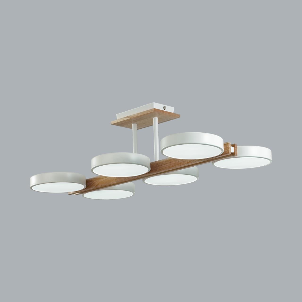 Потолочная люстра в скандинавском стиле из дерева Lumion  PLATO 8030/108CL