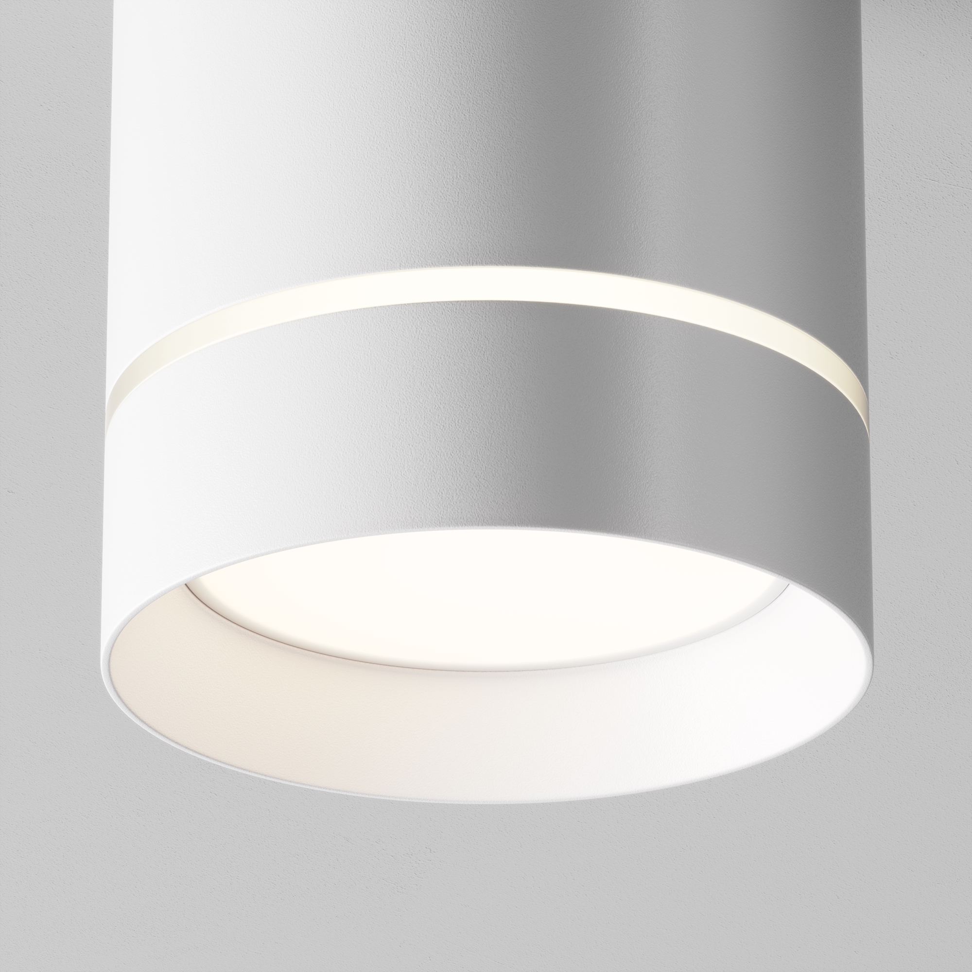Накладной потолочный светодиодный светильник цилиндр Maytoni Orlo C085CL-9W4K-W