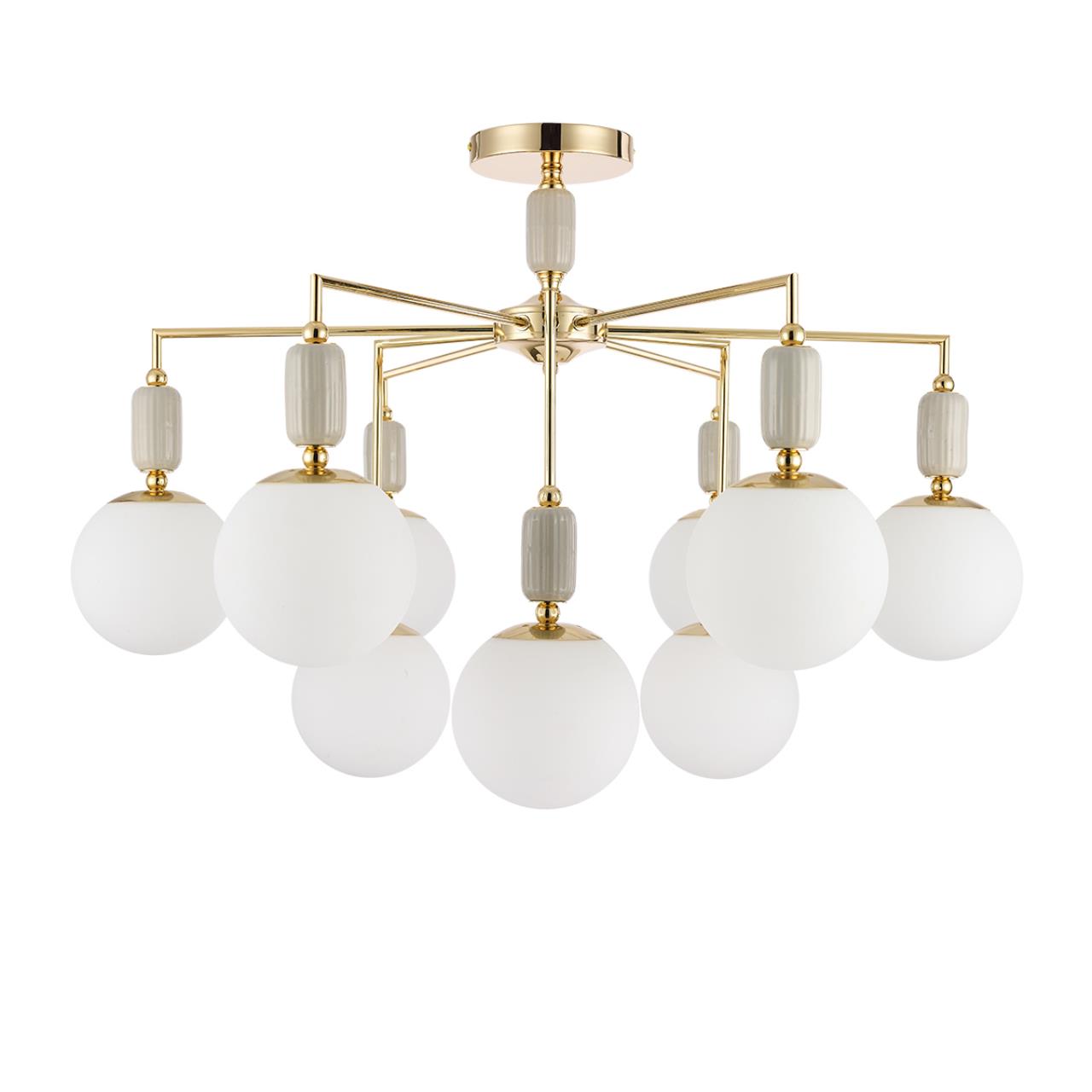 Потолочная люстра с плафонами шарами Lumion  VIVIEN 6580/9C
