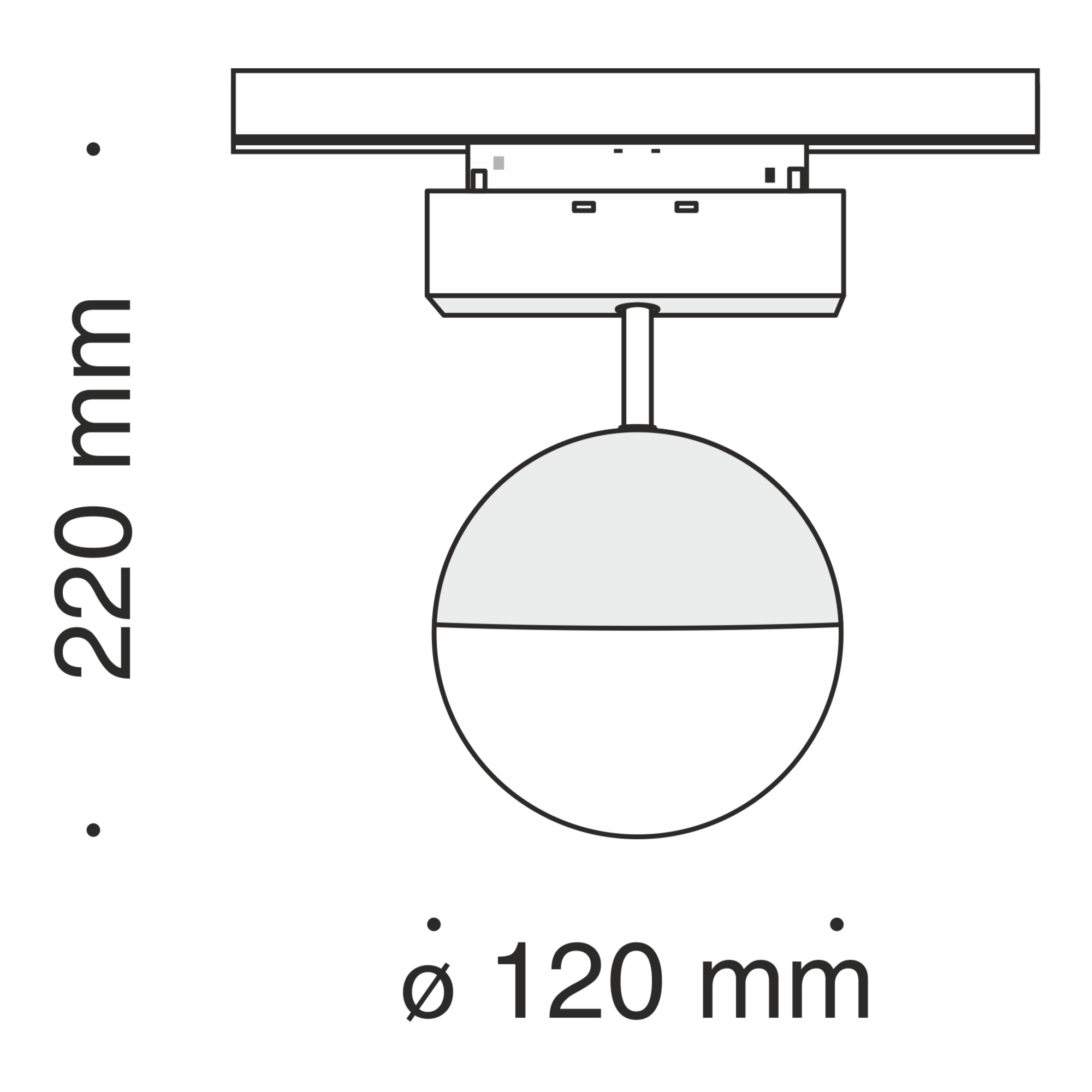 Трековый магнитный светильник Maytoni Kiat TR017-2-10W4K-B