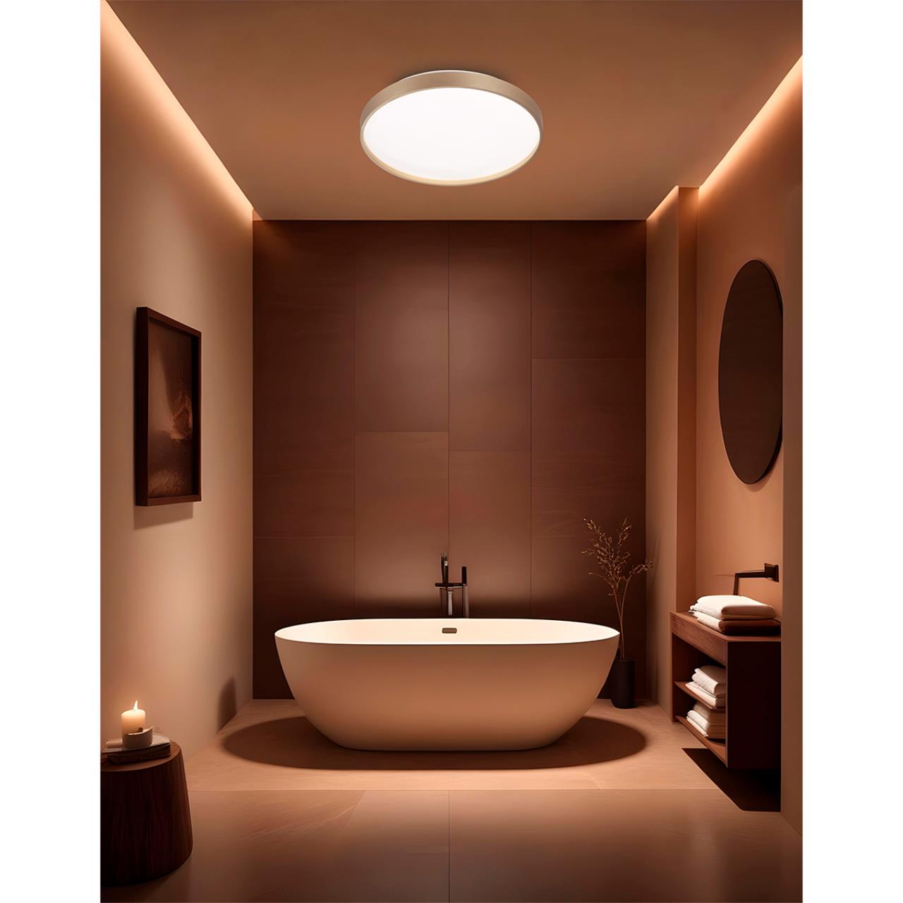 Настенно-потолочный светильник с пультом ДУ с защитой от влаги Sonex GABY 7783/DL