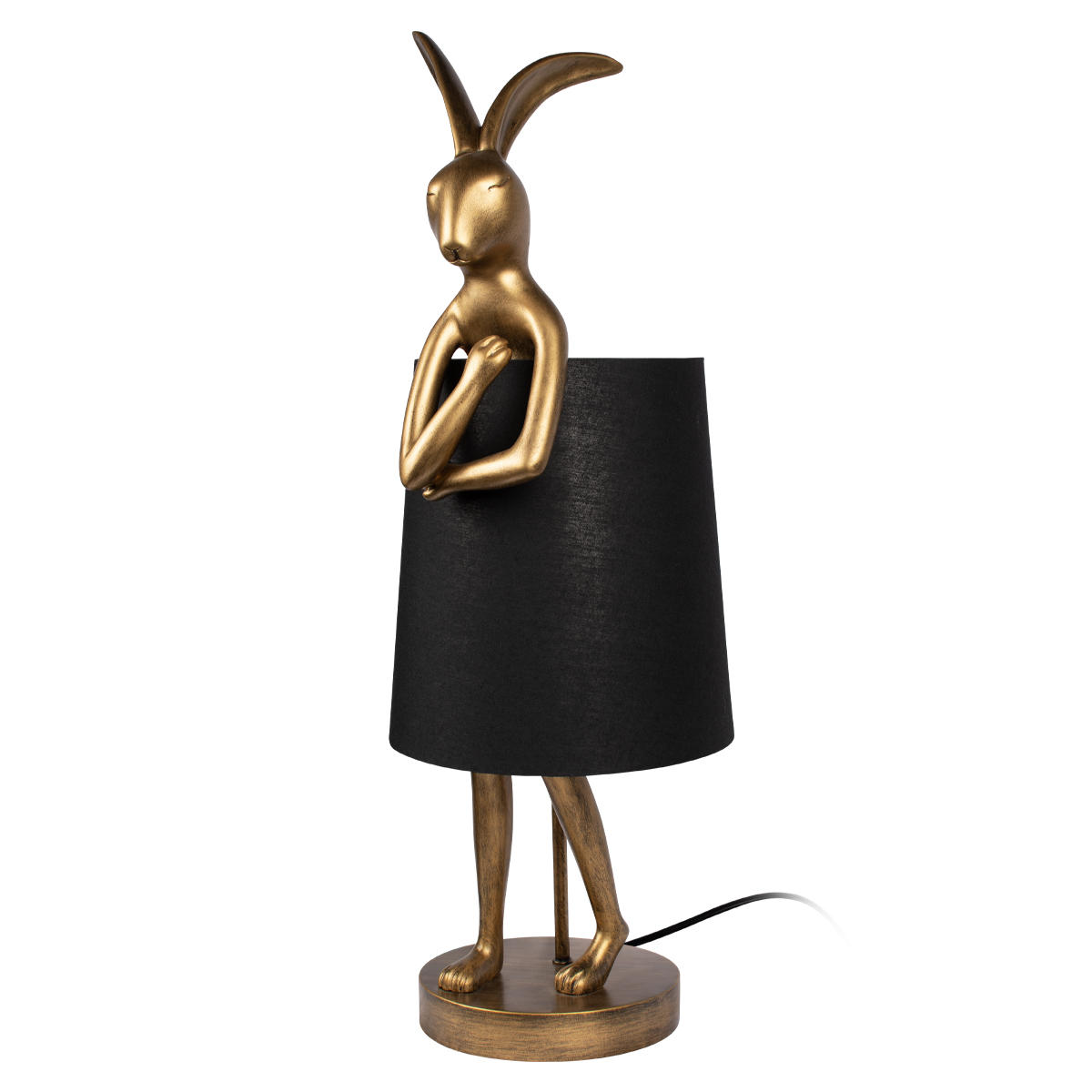 Настольная дизайнерская лампа кролик Loft IT Lapine 10315/B Black