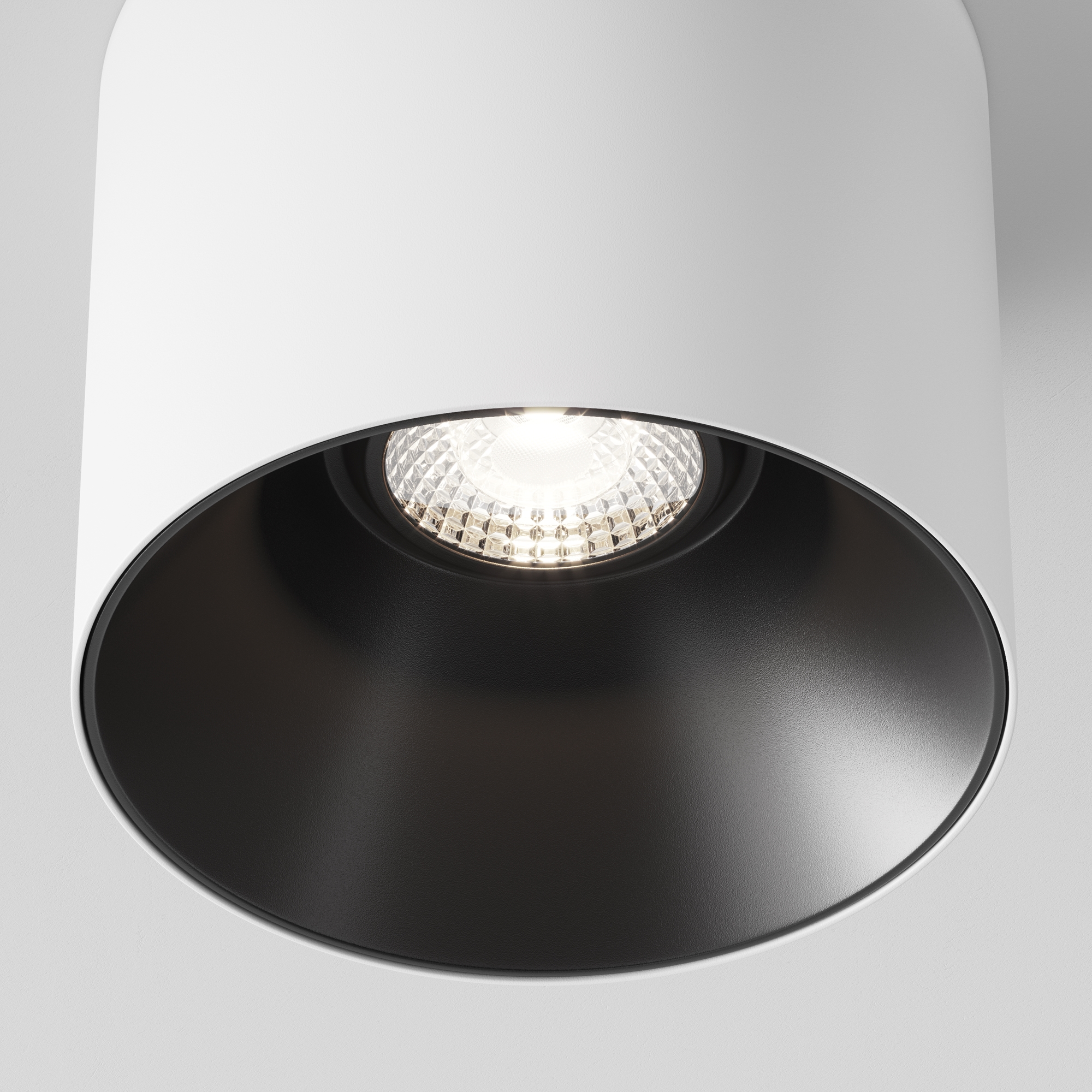 Накладной потолочный светильник цилиндр Maytoni Alfa LED C064CL-01-25W4K-D-RD-WB