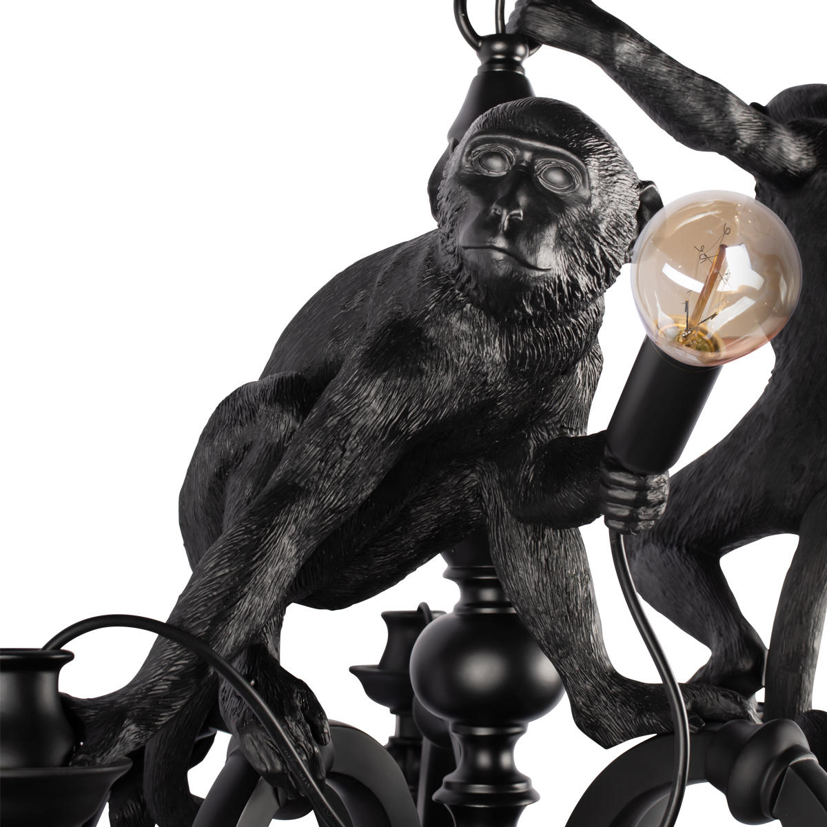Подвесная люстра обезьяны Loft IT Monkey 10314 Black