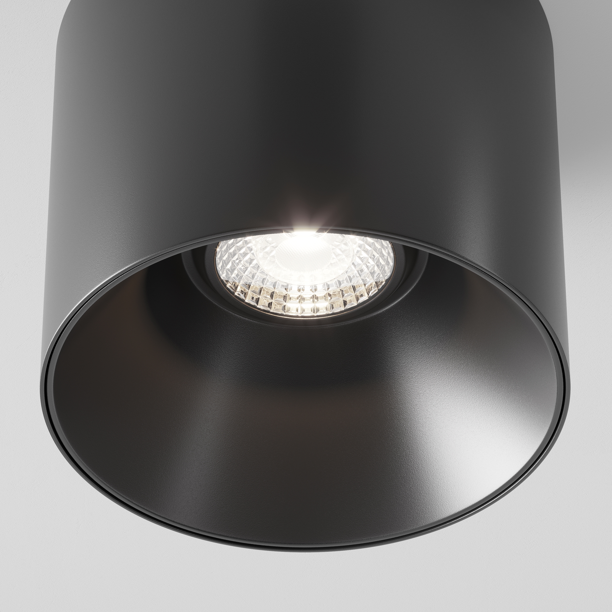 Накладной потолочный точечный светильник Maytoni Alfa LED C064CL-01-15W4K-D-RD-B