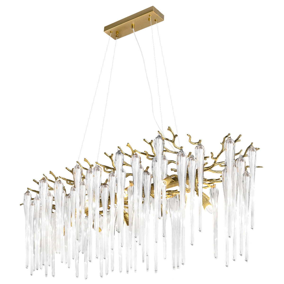 Подвесная люстра в виде веток Loft It Waterfall 10350/1000L AB