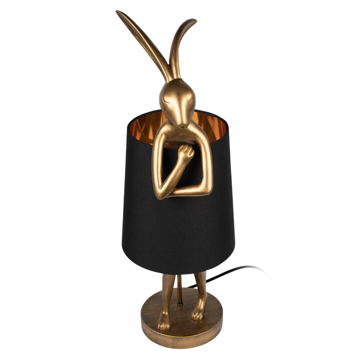 Настольная дизайнерская лампа кролик Loft IT Lapine 10315/B Black