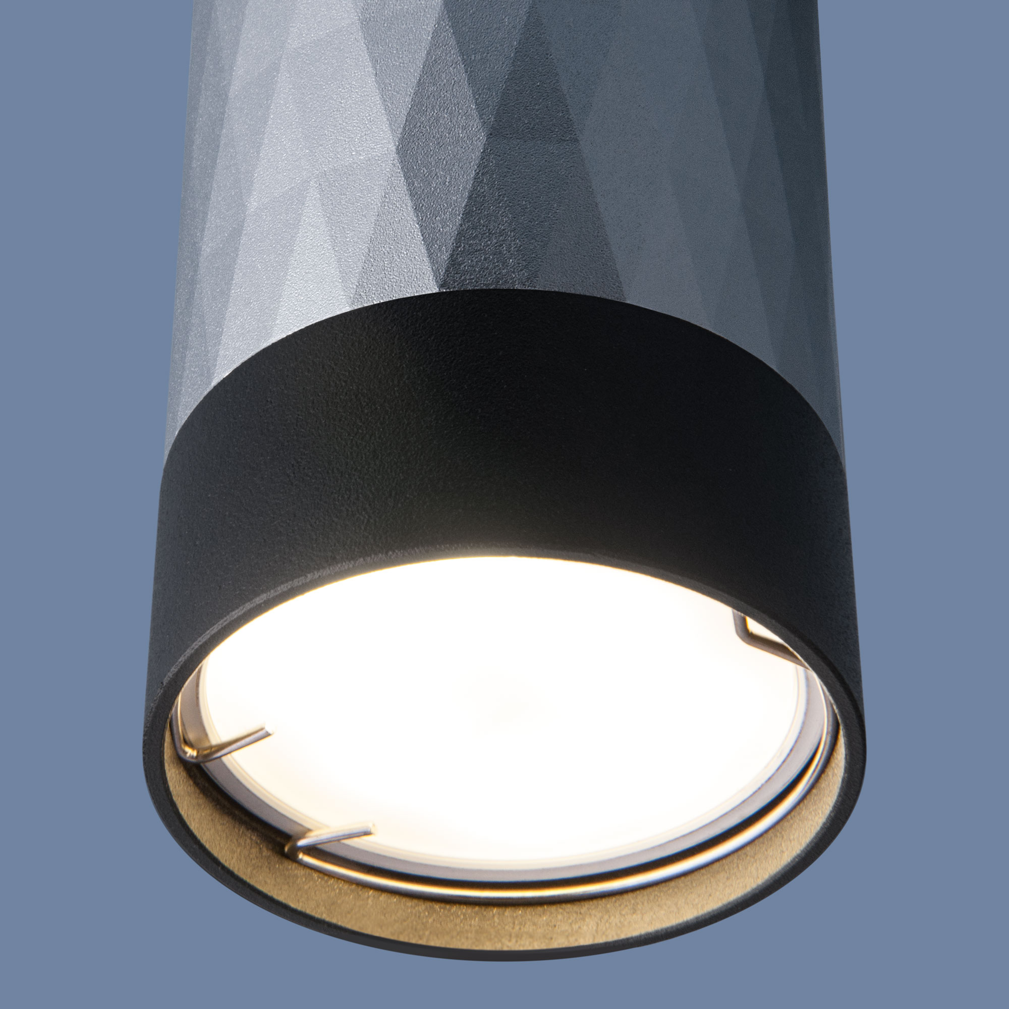 Потолочный светильник Elektrostandard Mizar DLN110 GU10 черный/серебро