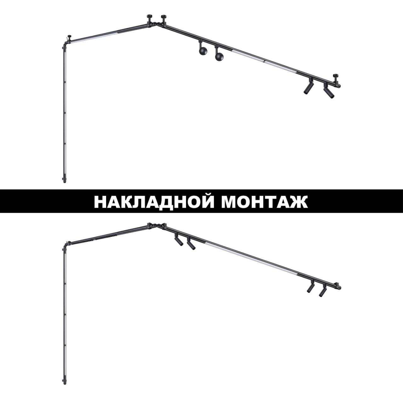 Модульный светильник диммирируемый со сменой цвет. температ. Novotech GLAT 359374