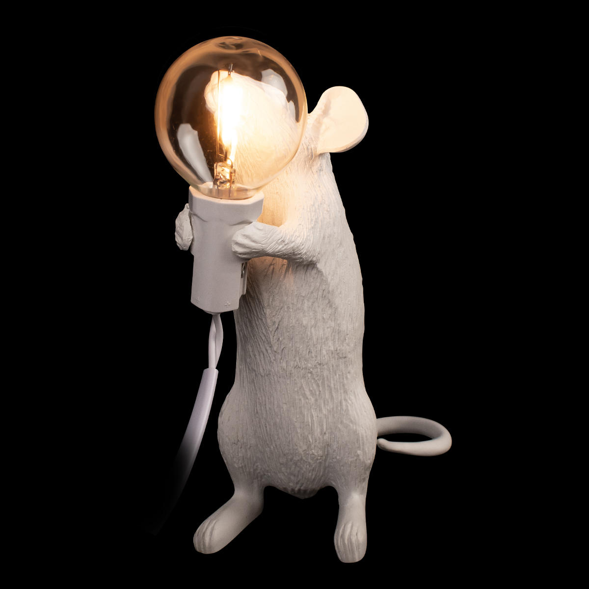 Настольная лампа мышь Loft IT Mouse 10313 White