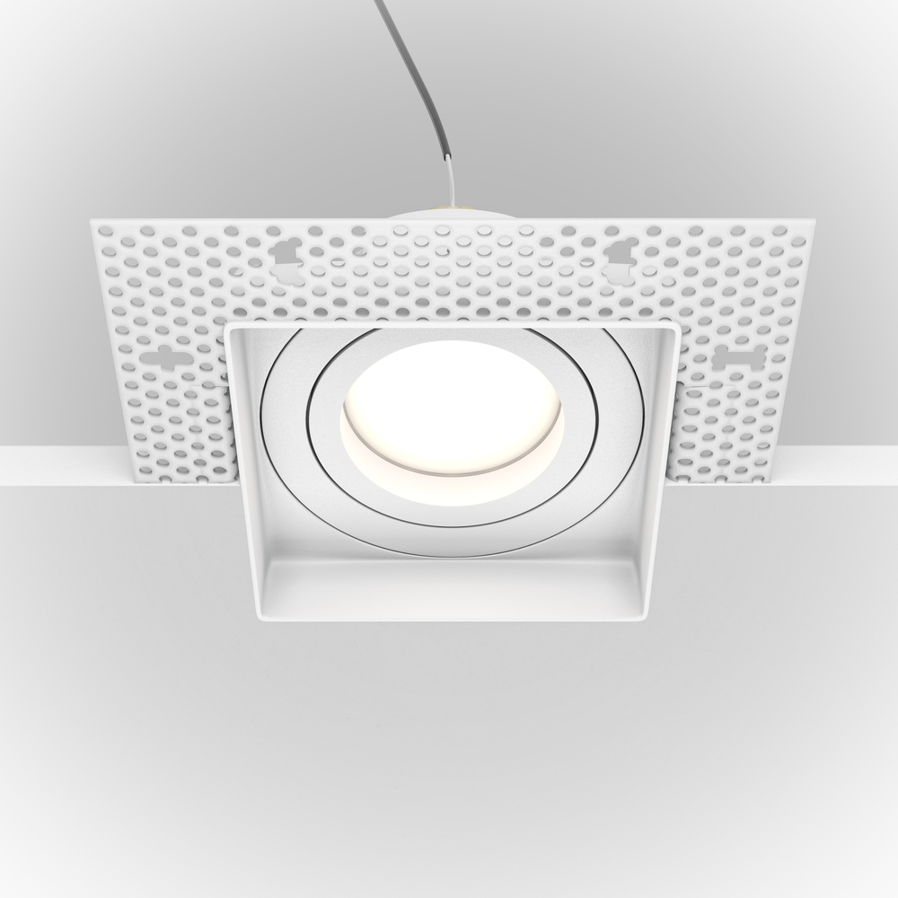 Встраиваемый светильник с поворотной лампой Maytoni Atom DL003-01-W