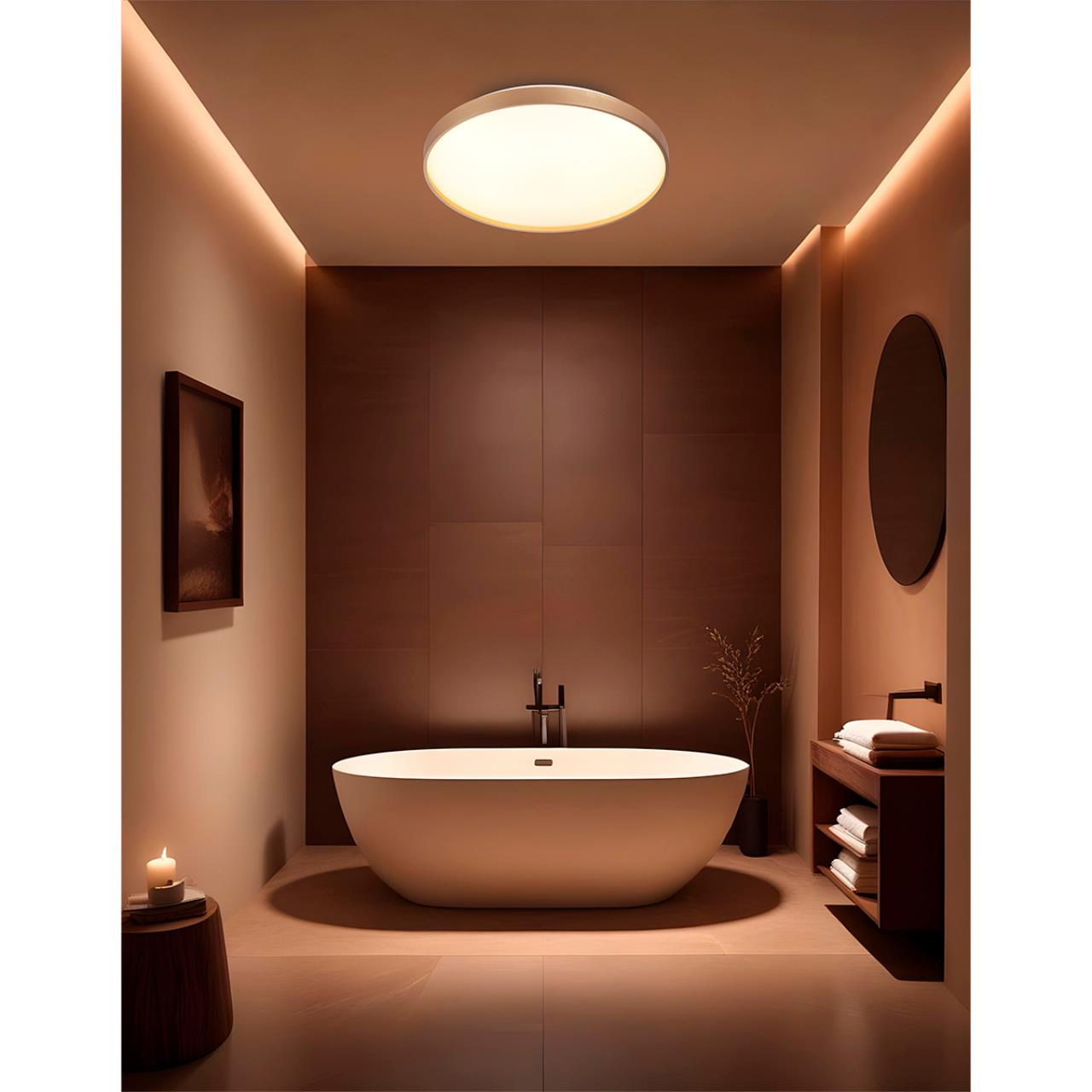 Настенно-потолочный светильник с пультом ДУ с защитой от влаги Sonex GABY 7783/EL