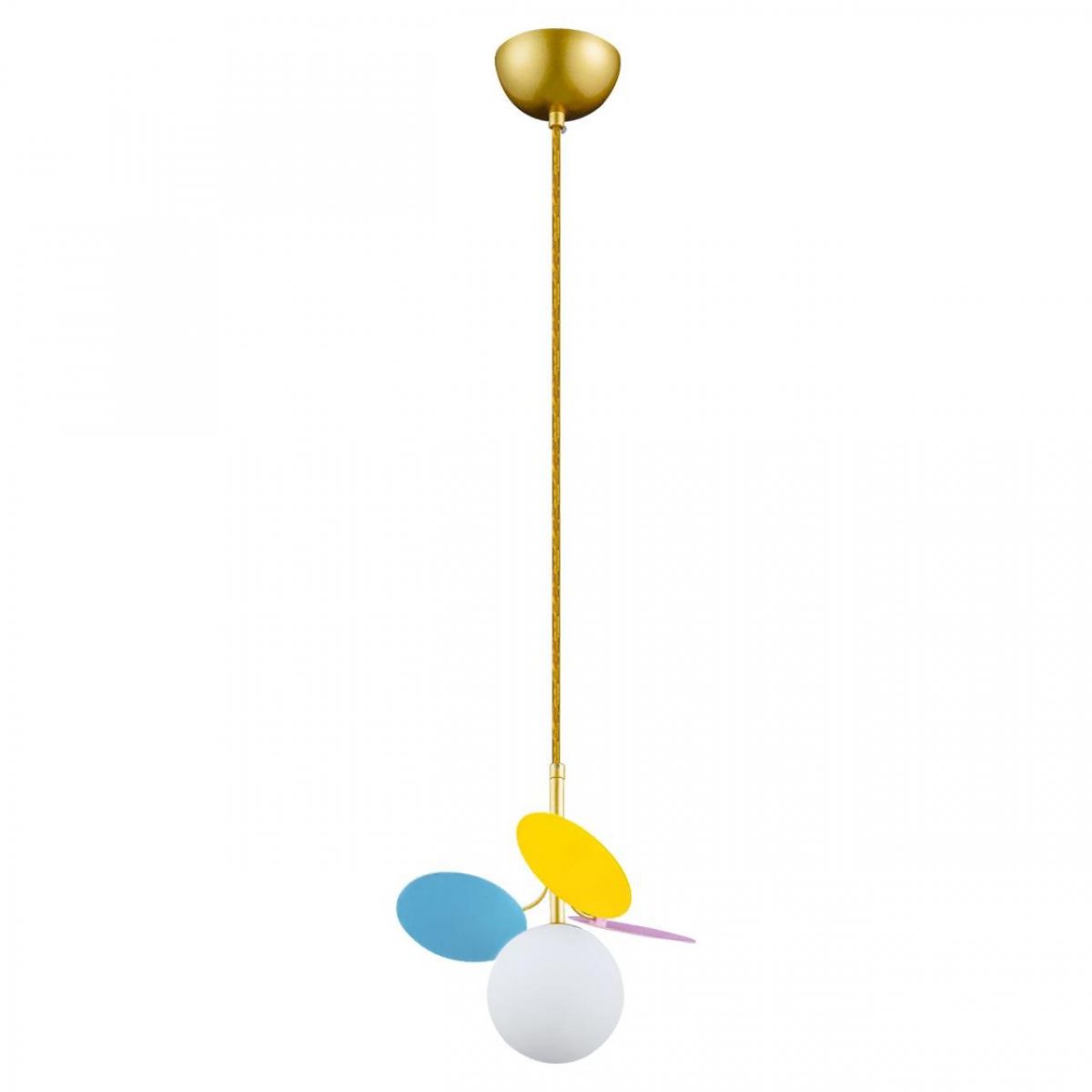 Подвесной светильник с цветными лепестками Loft It Matisse 10008/1P mult