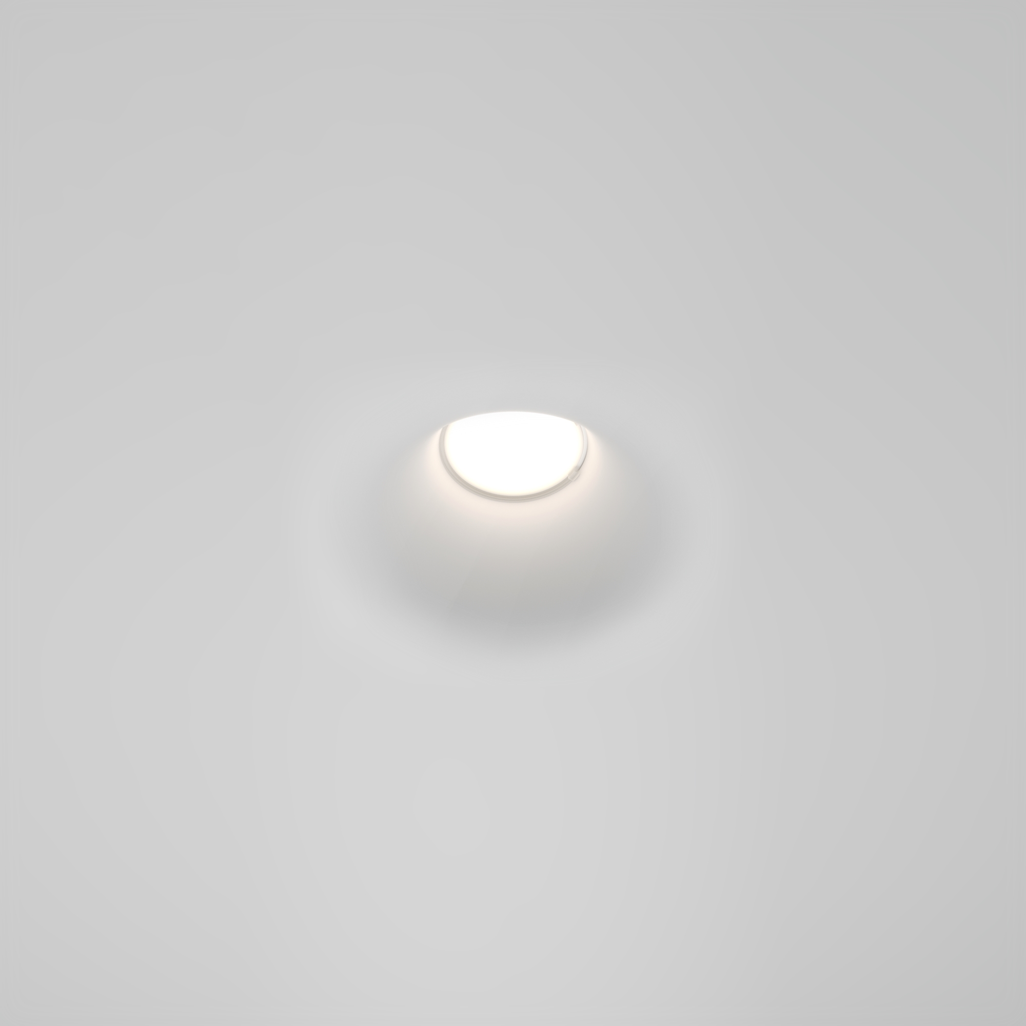 Встраиваемый светильник Maytoni Gyps Modern DL001-1-01-W-1