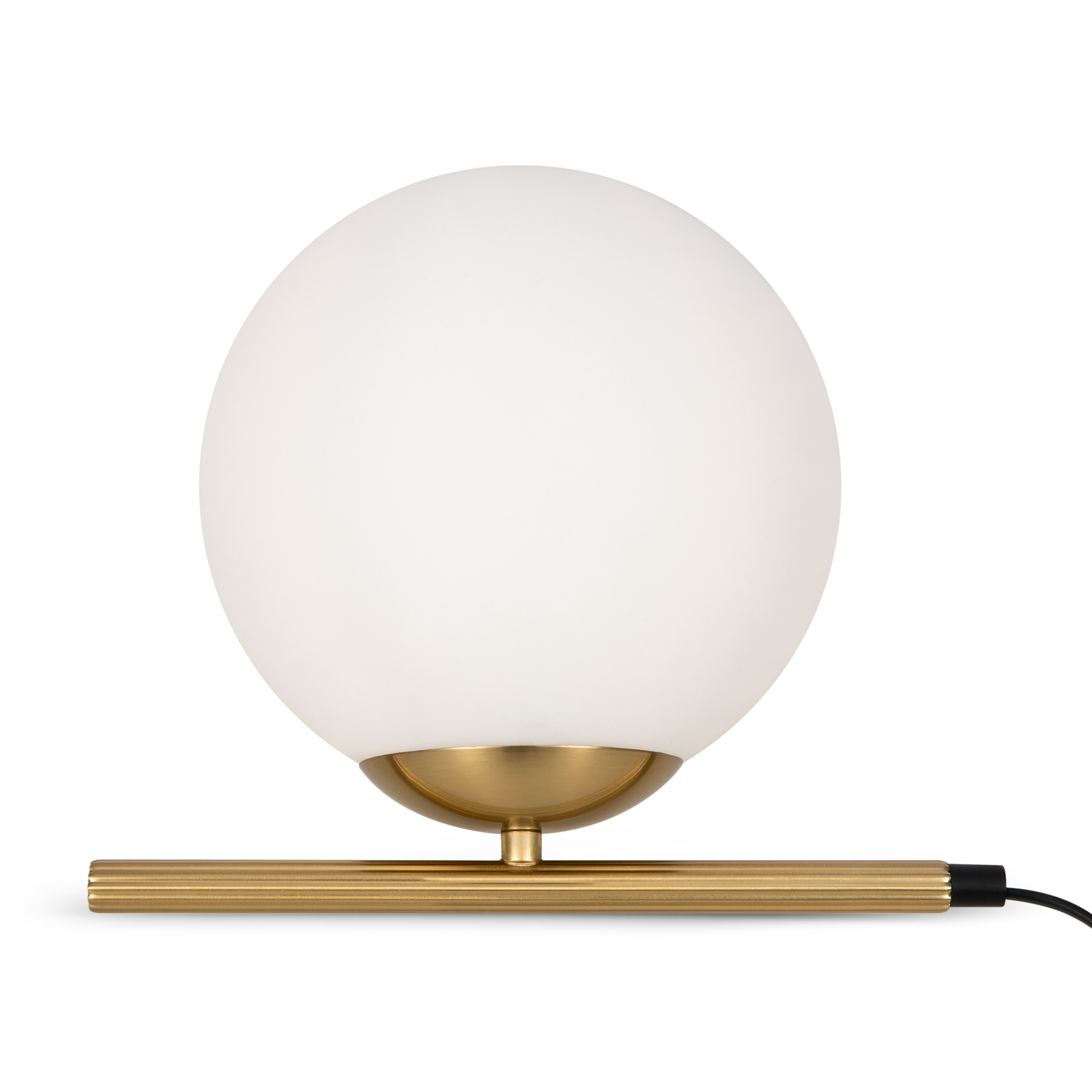 Настольная лампа с круглым плафоном Freya Blossom FR5259TL-01BS
