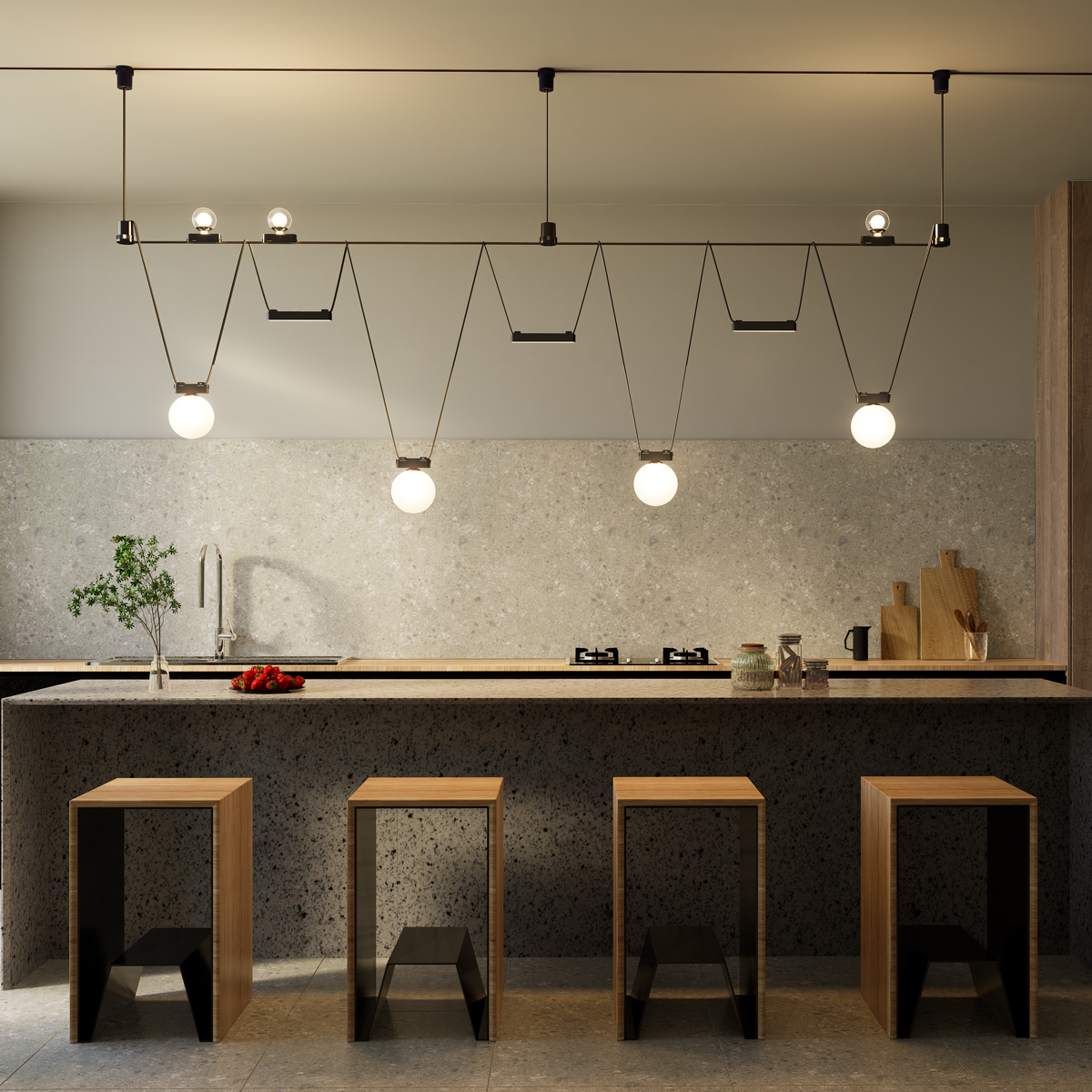 Шинопровод текстильный 5м Novotech EASY 135256