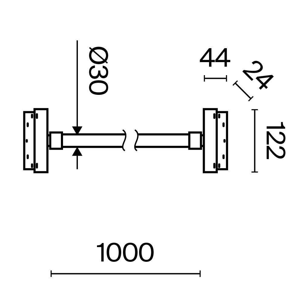 Трековый магнитный подвесной светильник для шинопровода Exility Maytoni Tau TR101-2-20W3K-B