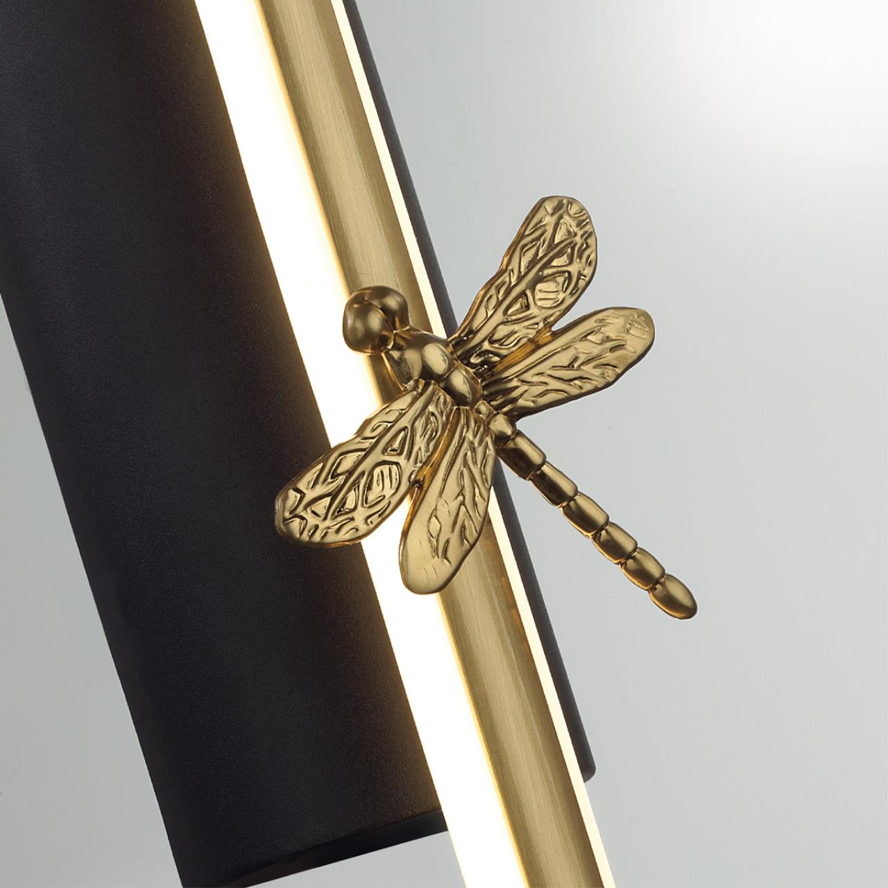 Настенный светильник со стрекозой Odeon Light STREKOZA 5413/18WL