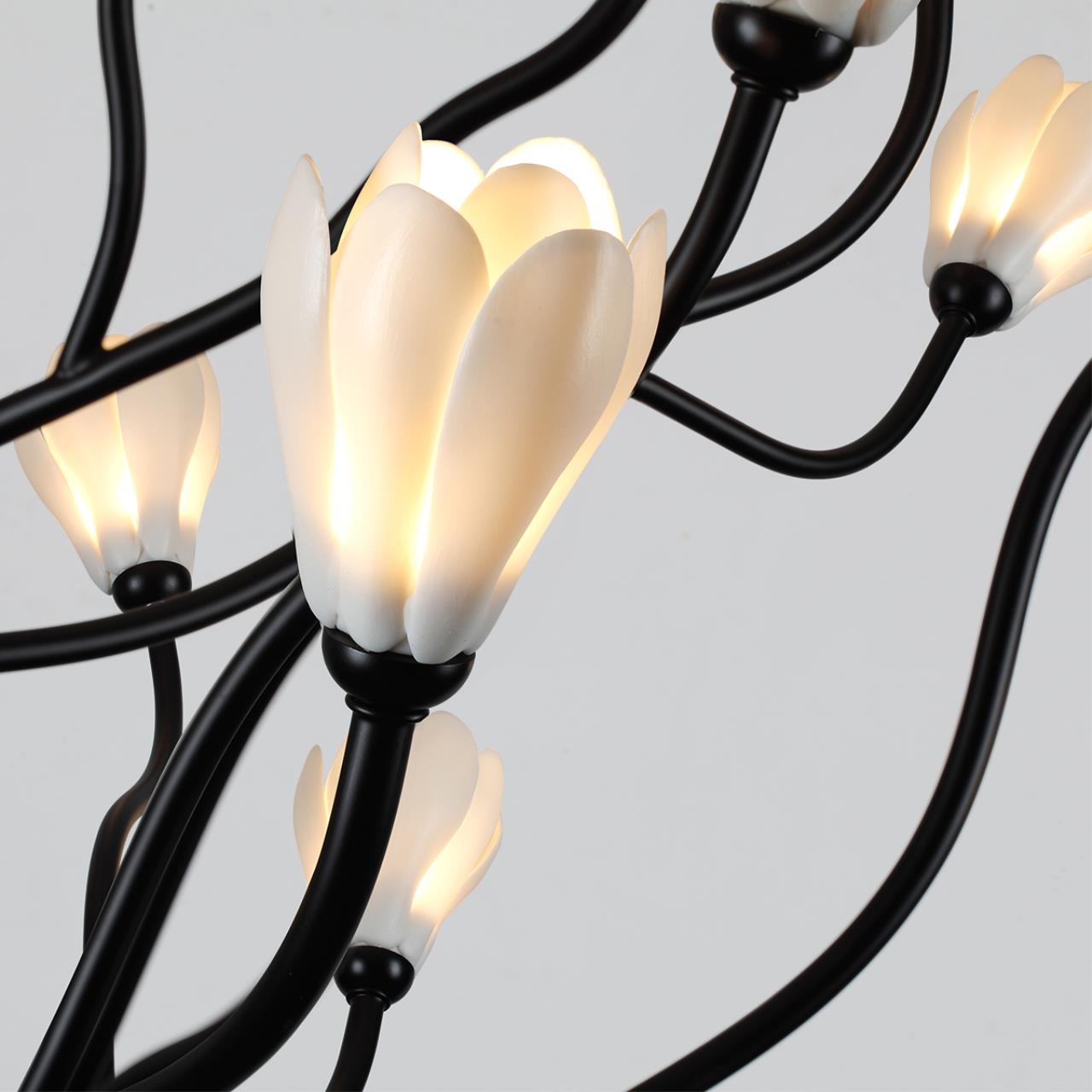 Подвесная люстра в виде цветов Odeon Light GARDI 5090/30