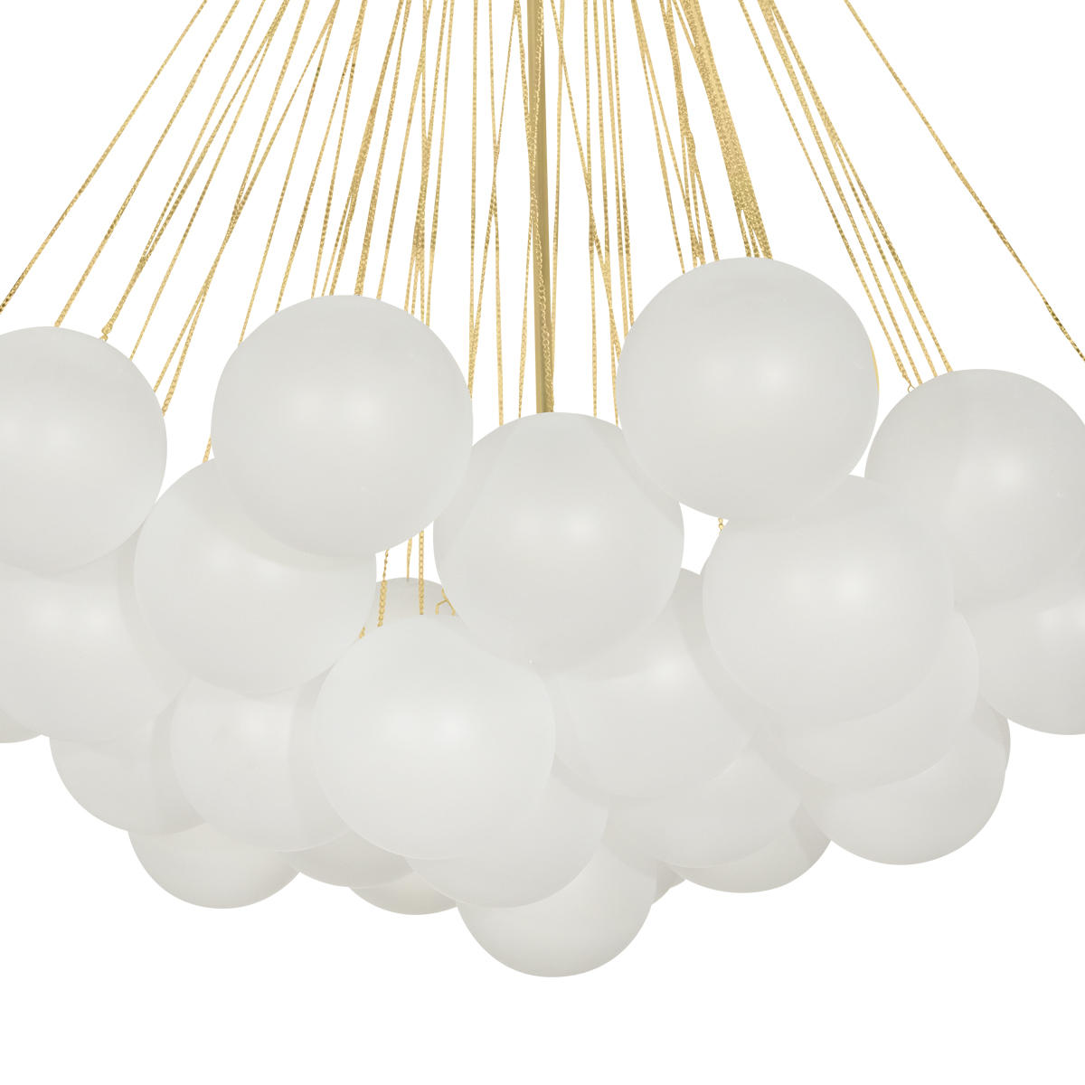 Люстра с белыми плафонами в форме шаров Loft It Dream 10129/1000 Gold