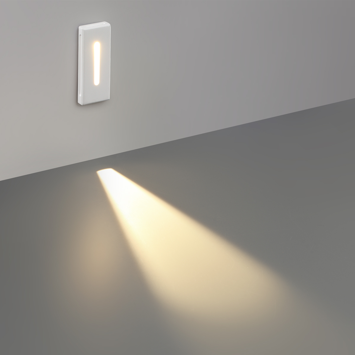 Встраиваемая подсветка для лестниц из гипса под покраску Odeon Light  GIPS 7082/3WL