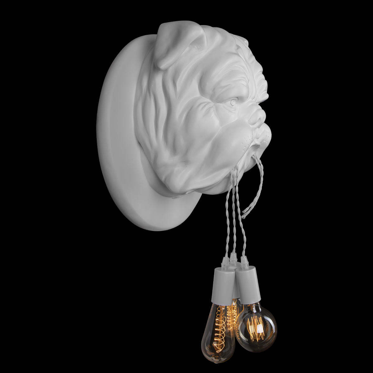 Настенный дизайнерский светильник Loft It Bulldog  10177 White
