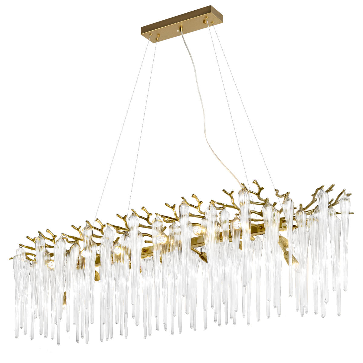 Подвесная люстра в виде веток Loft It Waterfall 10350/1200L AB
