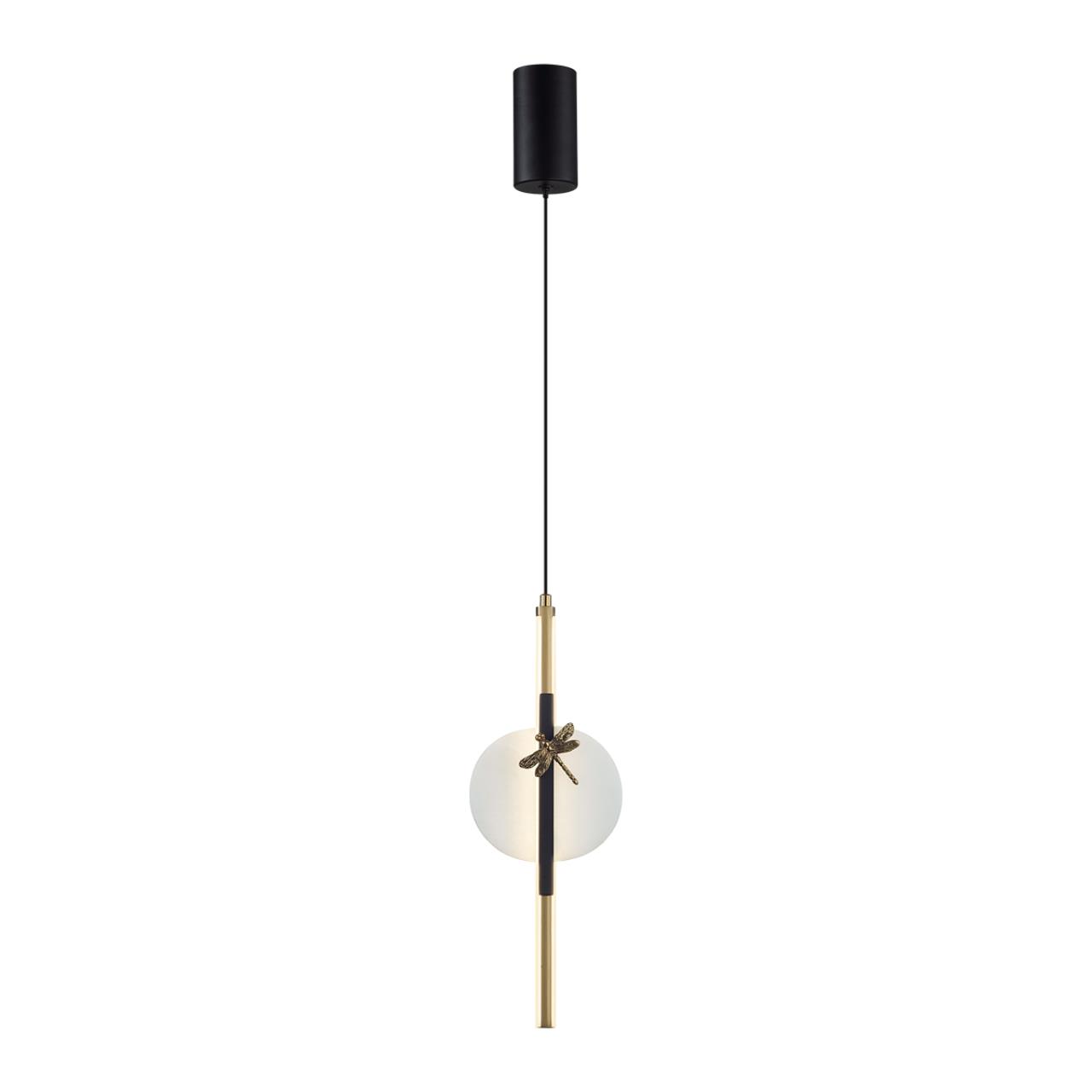 Подвесной светильник со стрекозой Odeon Light STREKOZA 5413/12L