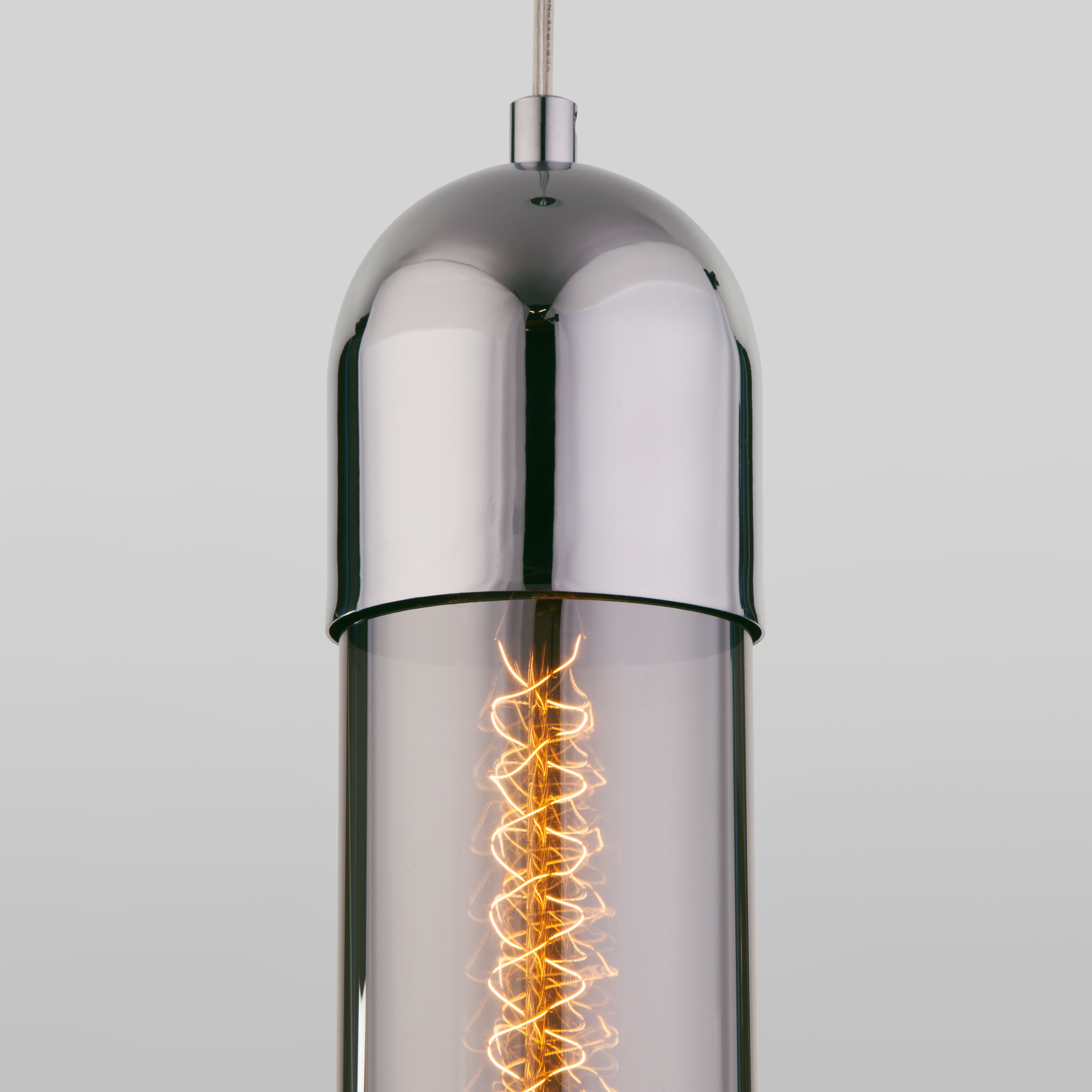 Подвесной светильник Eurosvet Airon 50180/1 дымчатый
