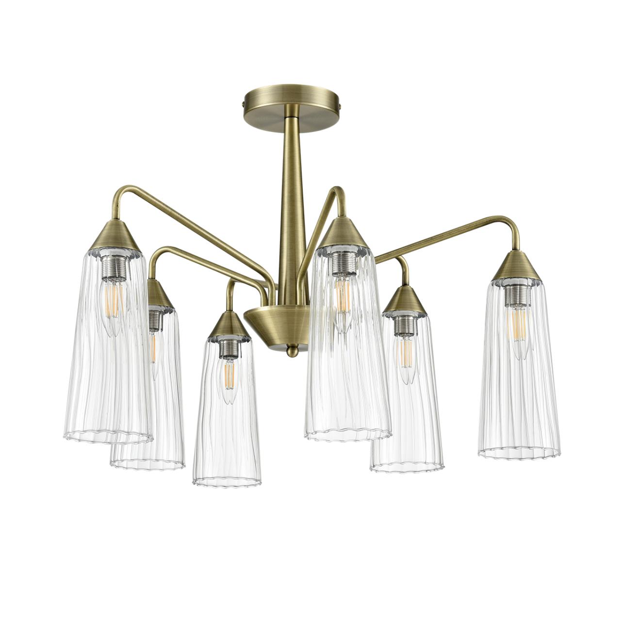Потолочная люстра на штанге Lumion  DOLIANA 6584/6C