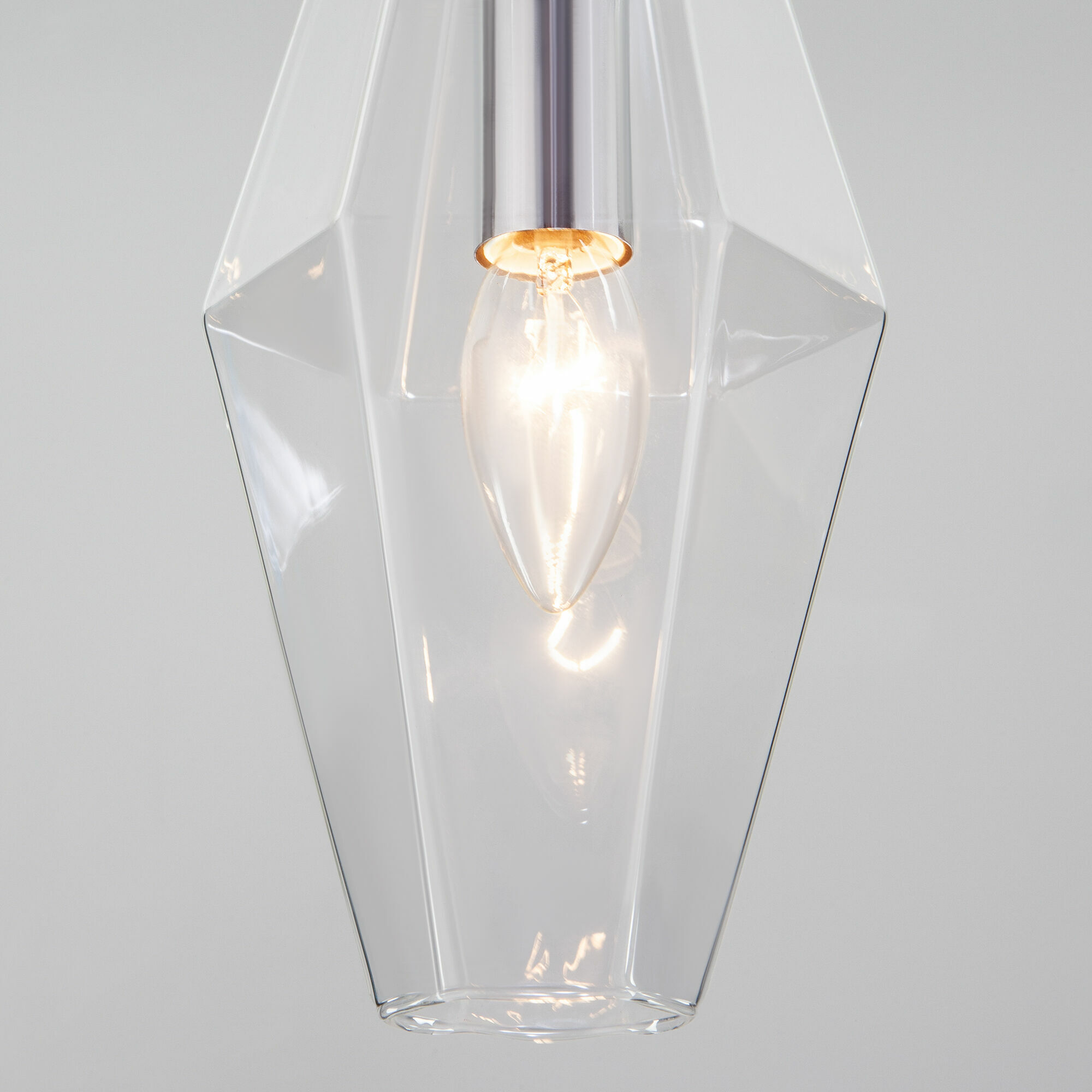 Подвесной светильник с регулировкой по высоте Eurosvet Prism 50236/1 прозрачный