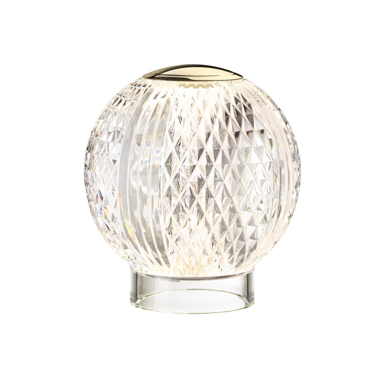 Настольная лампа в форме шара Odeon Light Crystal 5008/2TL