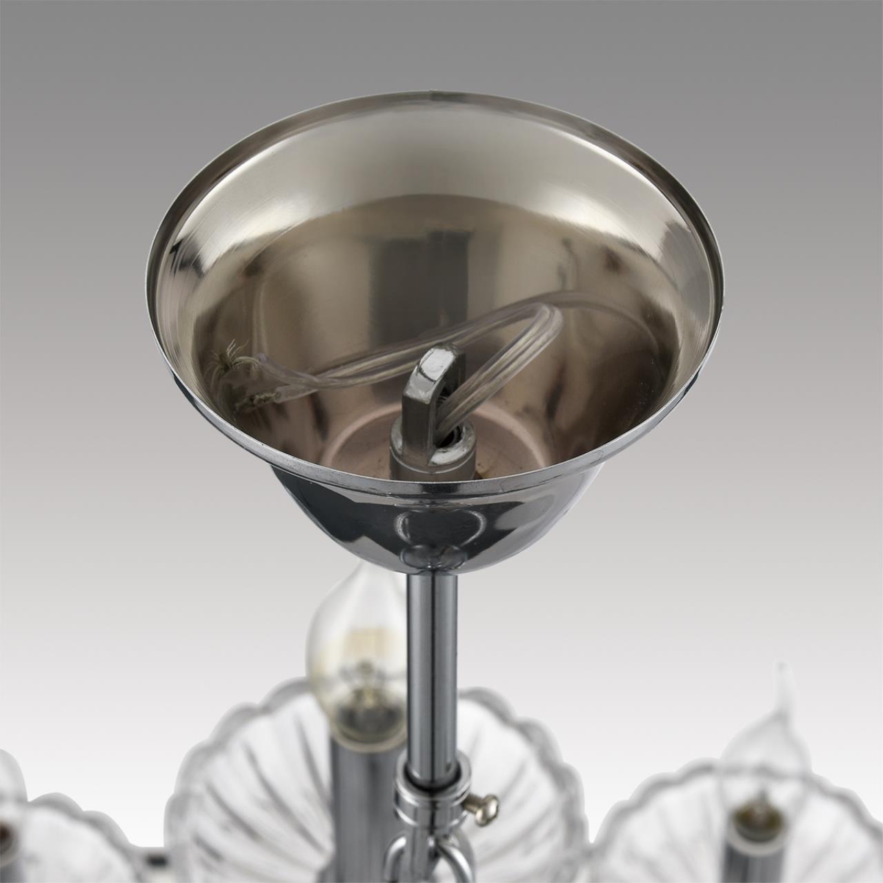 Подвесная люстра хромированная Lumion LOLINA 8155/9