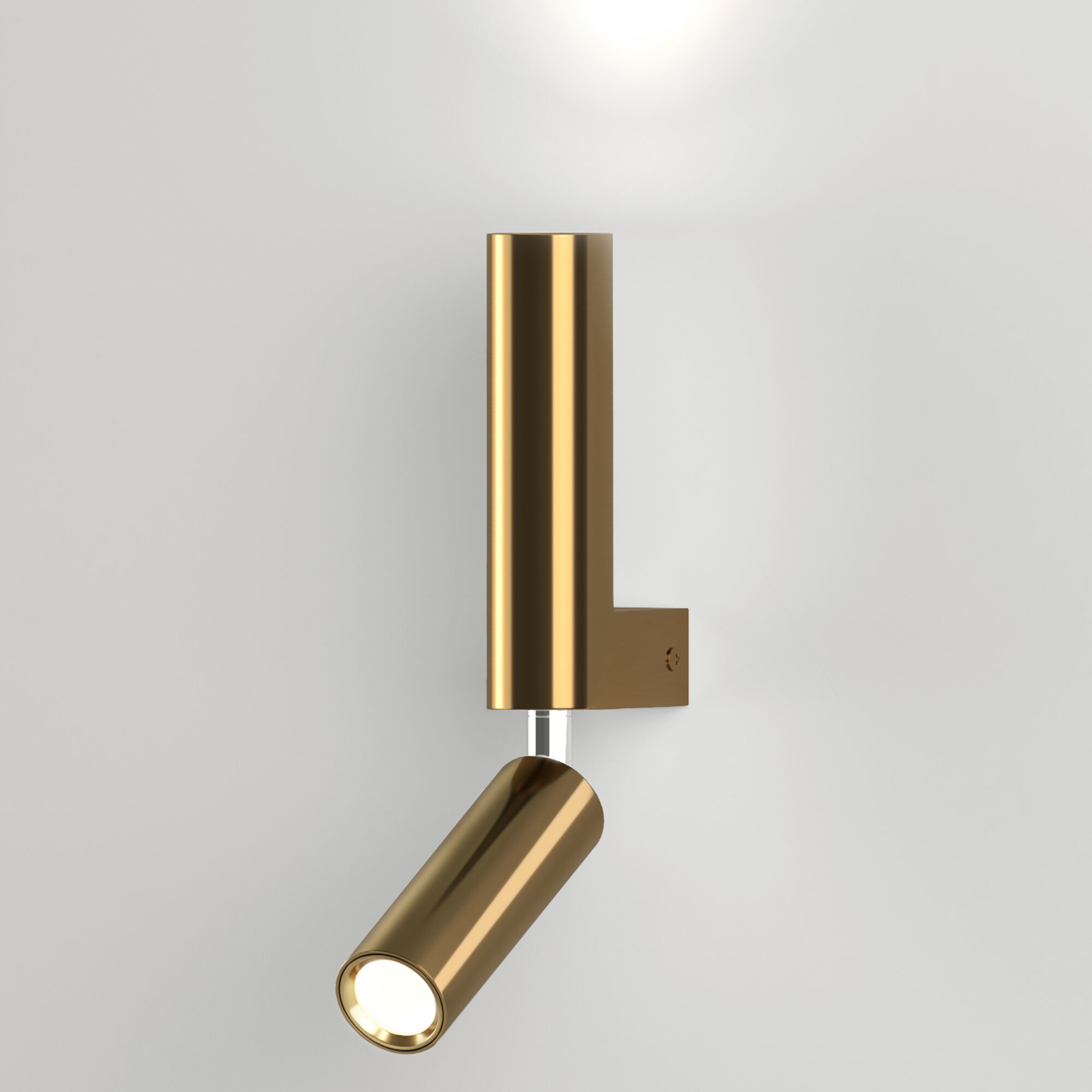 Настенный светильник,спот,бра с поворотным плафоном Eurosvet Pitch 40020/1 LED латунь