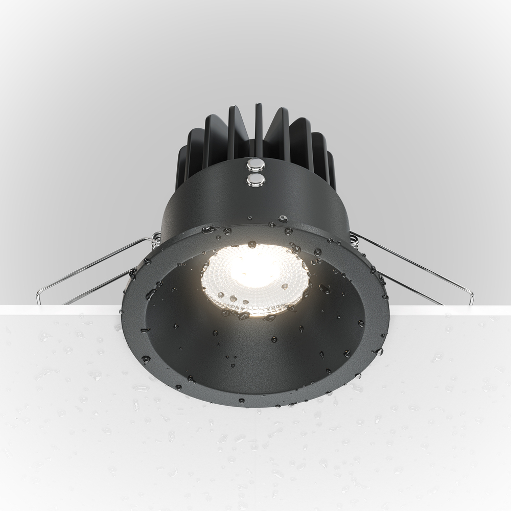Встраиваемый светодиодный светильник Maytoni Zoom DL034-L12W3K-D-B