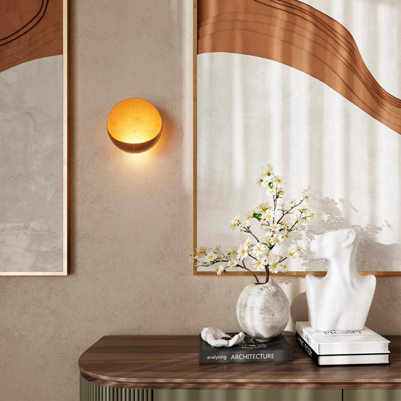 Настенный влагозащищенный светильник Odeon Light  VELA 7004/7WL