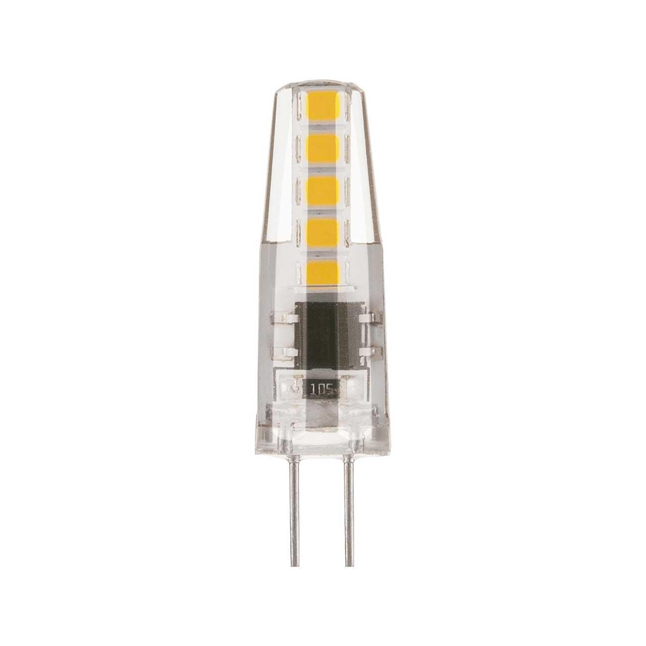 Лампа светодиодная G4 3W 4200K кукуруза прозрачная 4690389118982