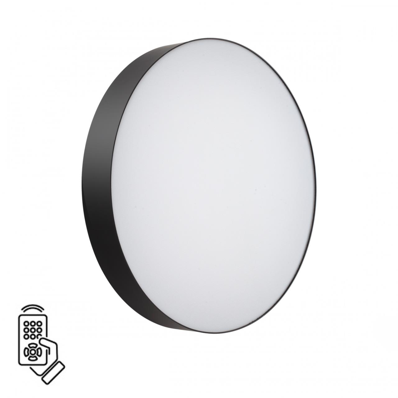 Настенно-потолочный круглый светильник с пультом ДУ Sonex OPTIMA 7780/EL