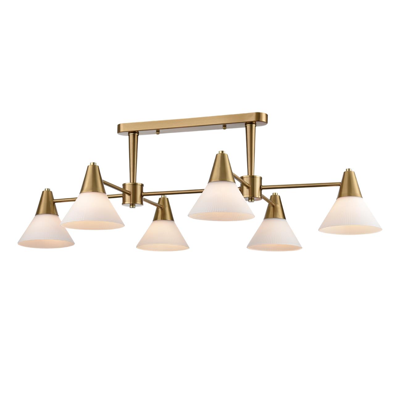 Потолочная люстра на штанге Lumion  CORNE 8113/6