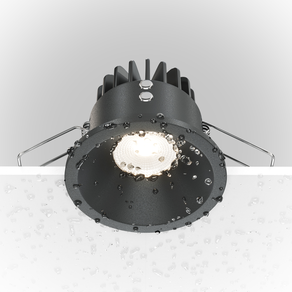 Встраиваемый светодиодный светильник Maytoni Zoom DL034-01-06W3K-D-B