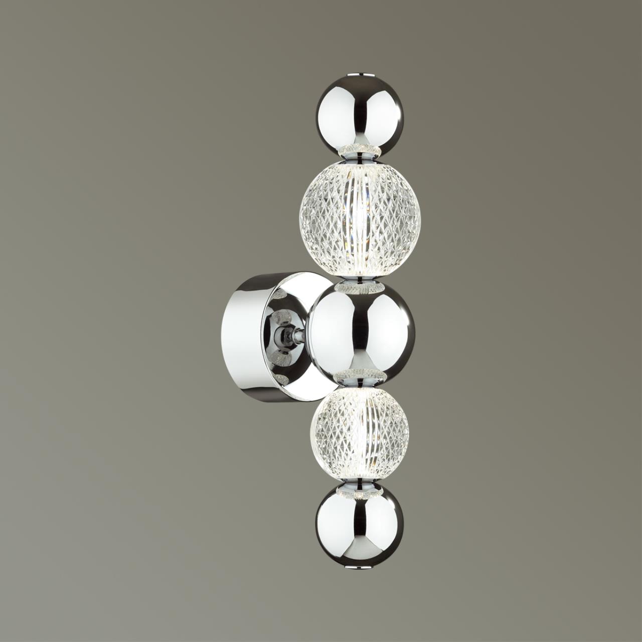 Настенный светодиодный светильник, бра Odeon Light CRYSTAL 5007/7WL