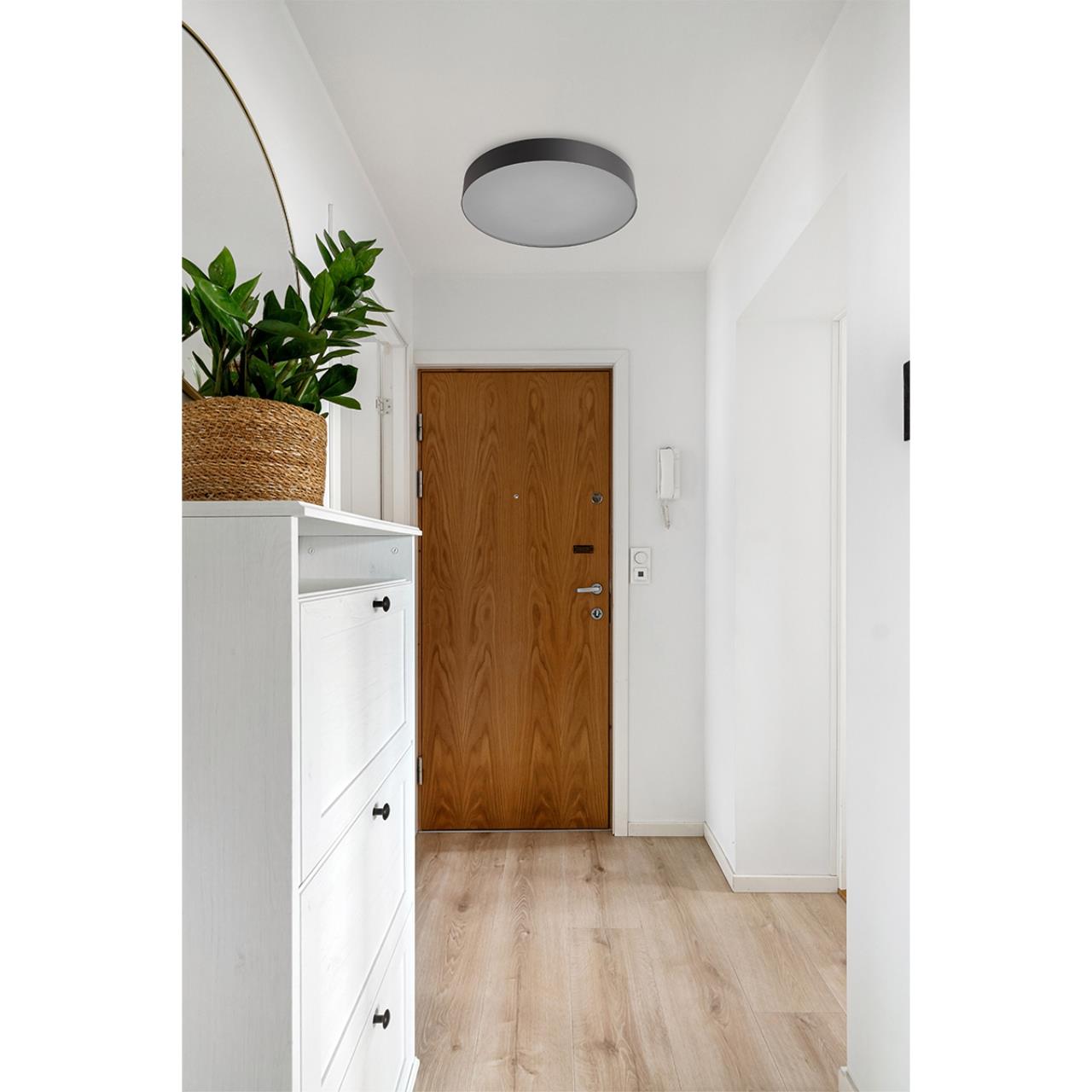 Настенно-потолочный круглый светильник с пультом ДУ Sonex OPTIMA 7780/DL