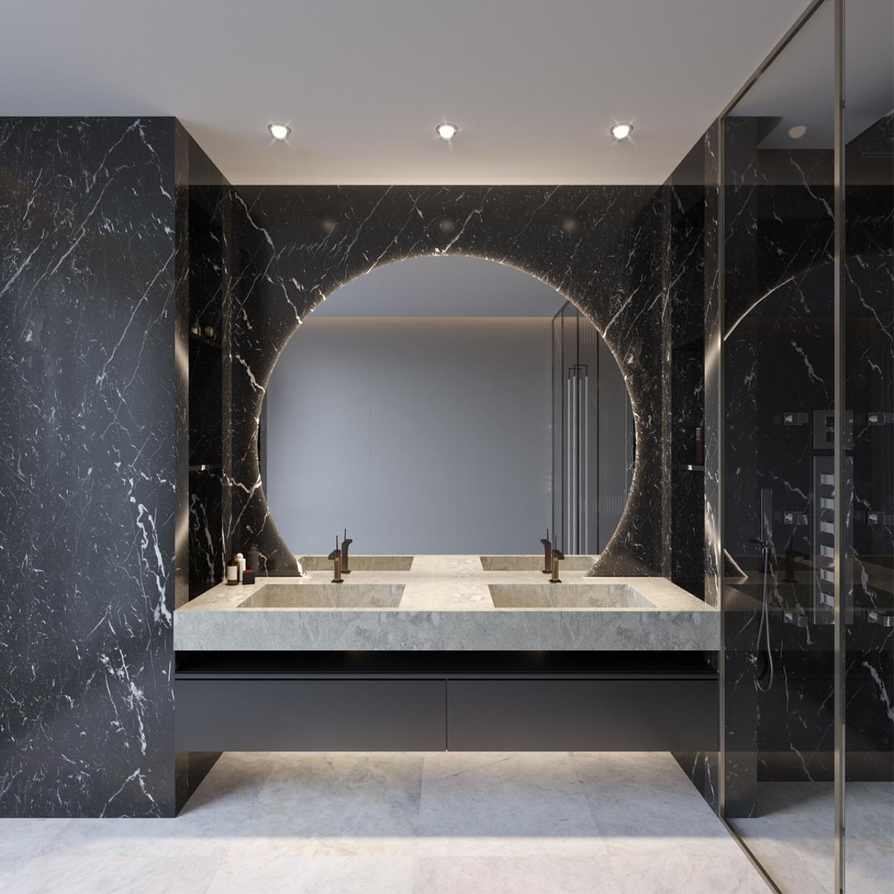 Светильник встраиваемый влагозащищенный с переключателем цв.температуры Novotech LARGO 359434