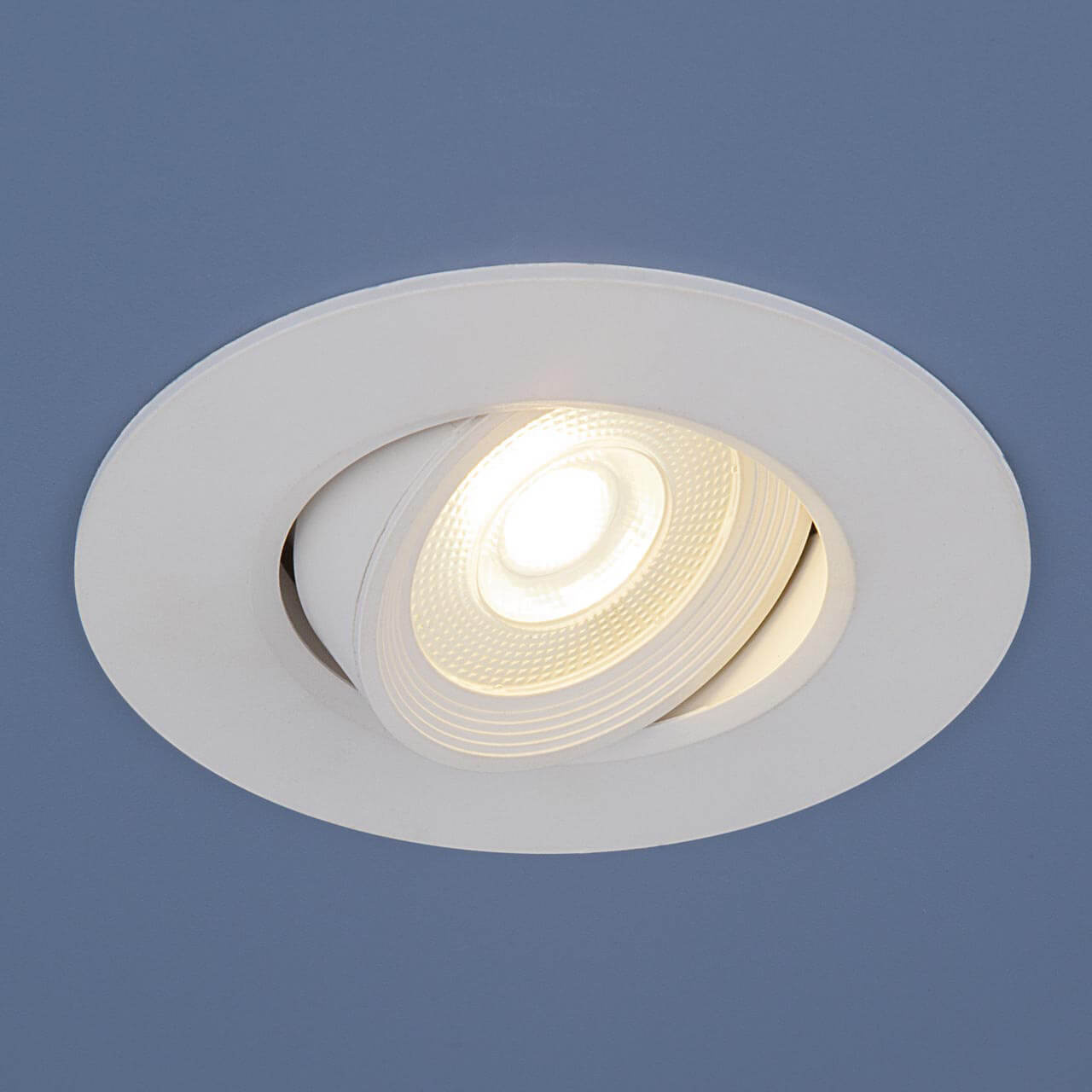 Встраиваемый светодиодный светильник Elektrostandard 9906 LED 6W WH белый 4690389116117