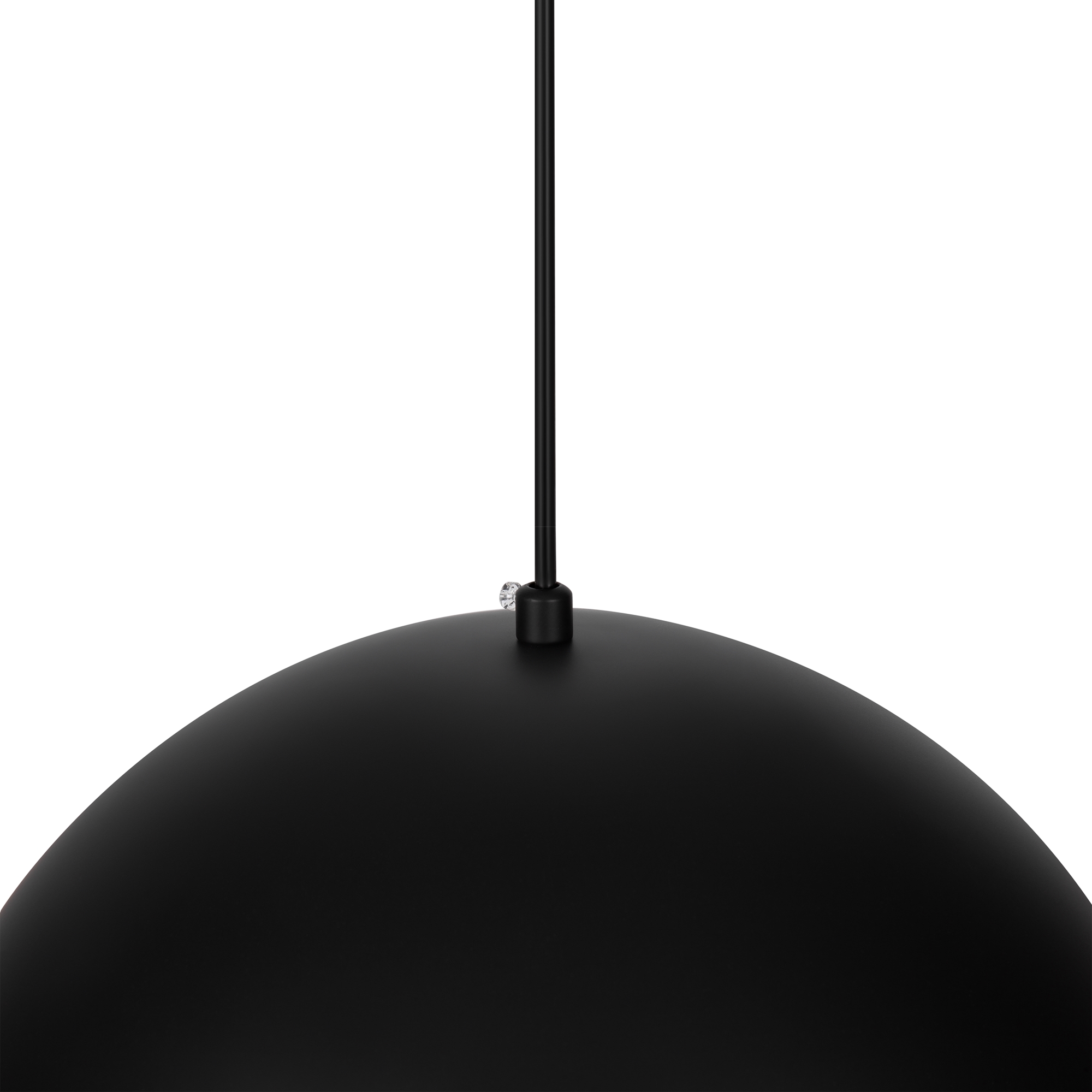 Подвесной полукруглый черный светильник Freya Eleon FR5218PL-01B1