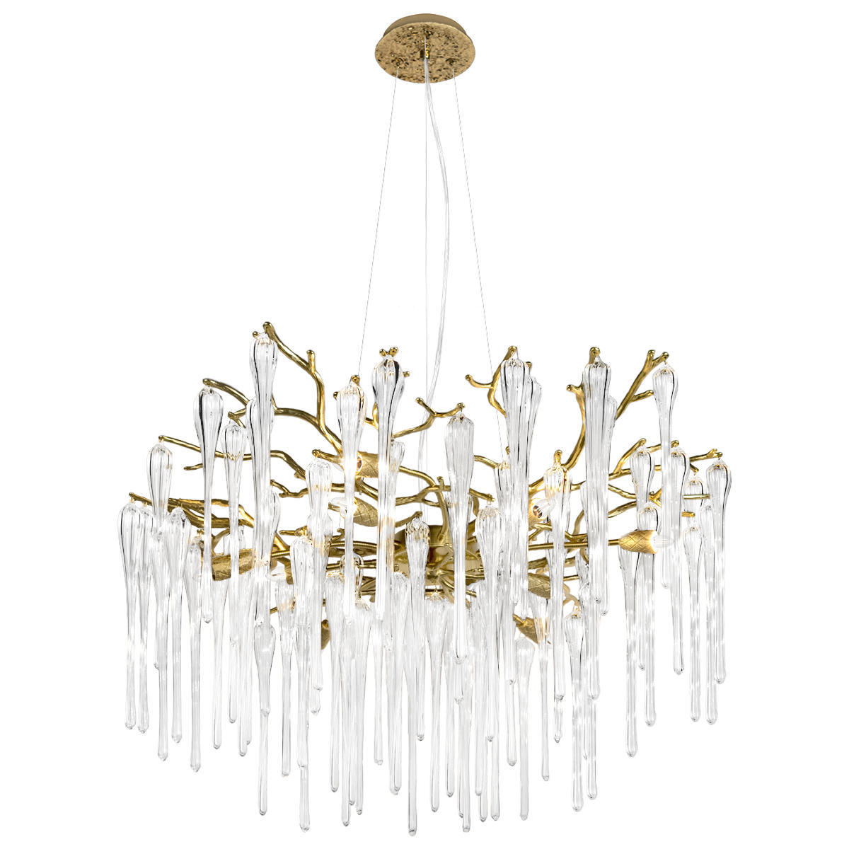Подвесная люстра в виде веток Loft It Waterfall 10350/760 AB