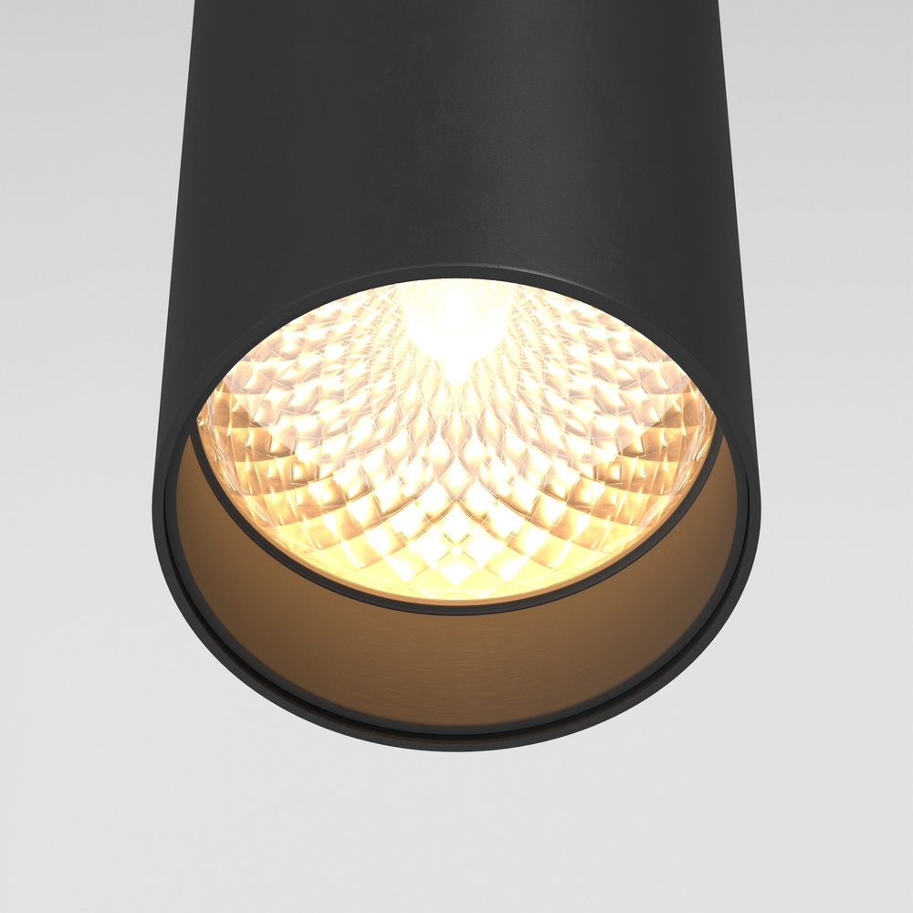 Подвесной светильник цилиндр Maytoni Focus LED P072PL-L12B3K