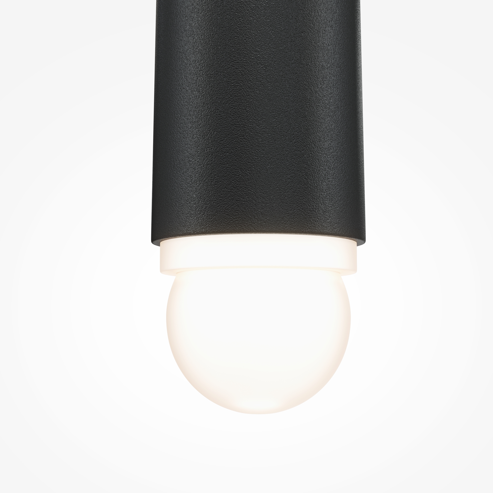 Подвесной светодиодный светильник черный Maytoni Cascade MOD132PL-L28BK